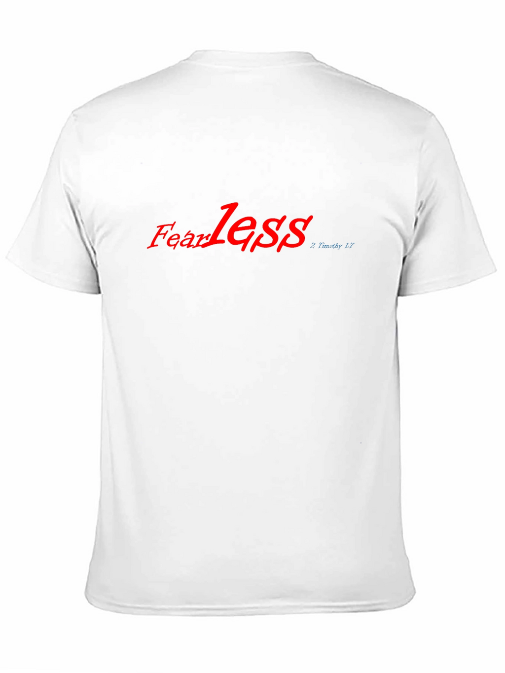 Fearless Graphic Print Crew Neck T-Shirt