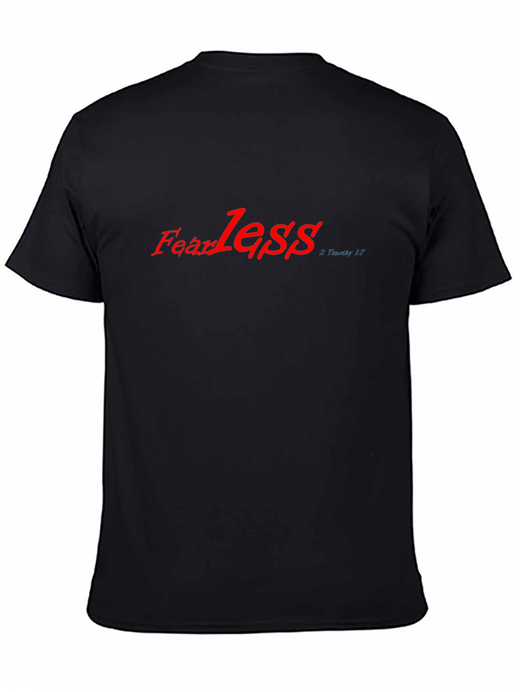 Fearless Graphic Print Crew Neck T-Shirt