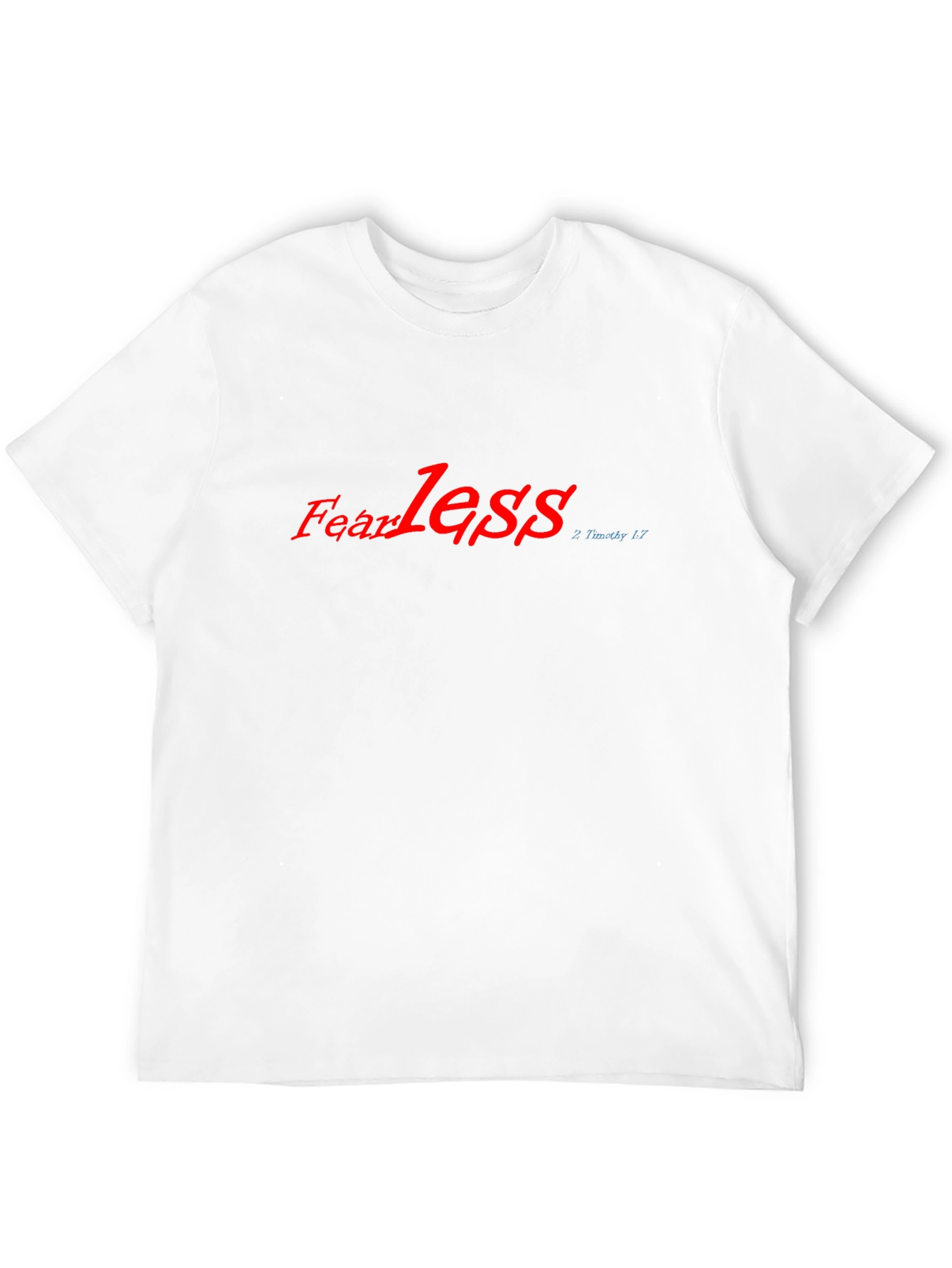 Fearless Graphic Print Crew Neck T-Shirt