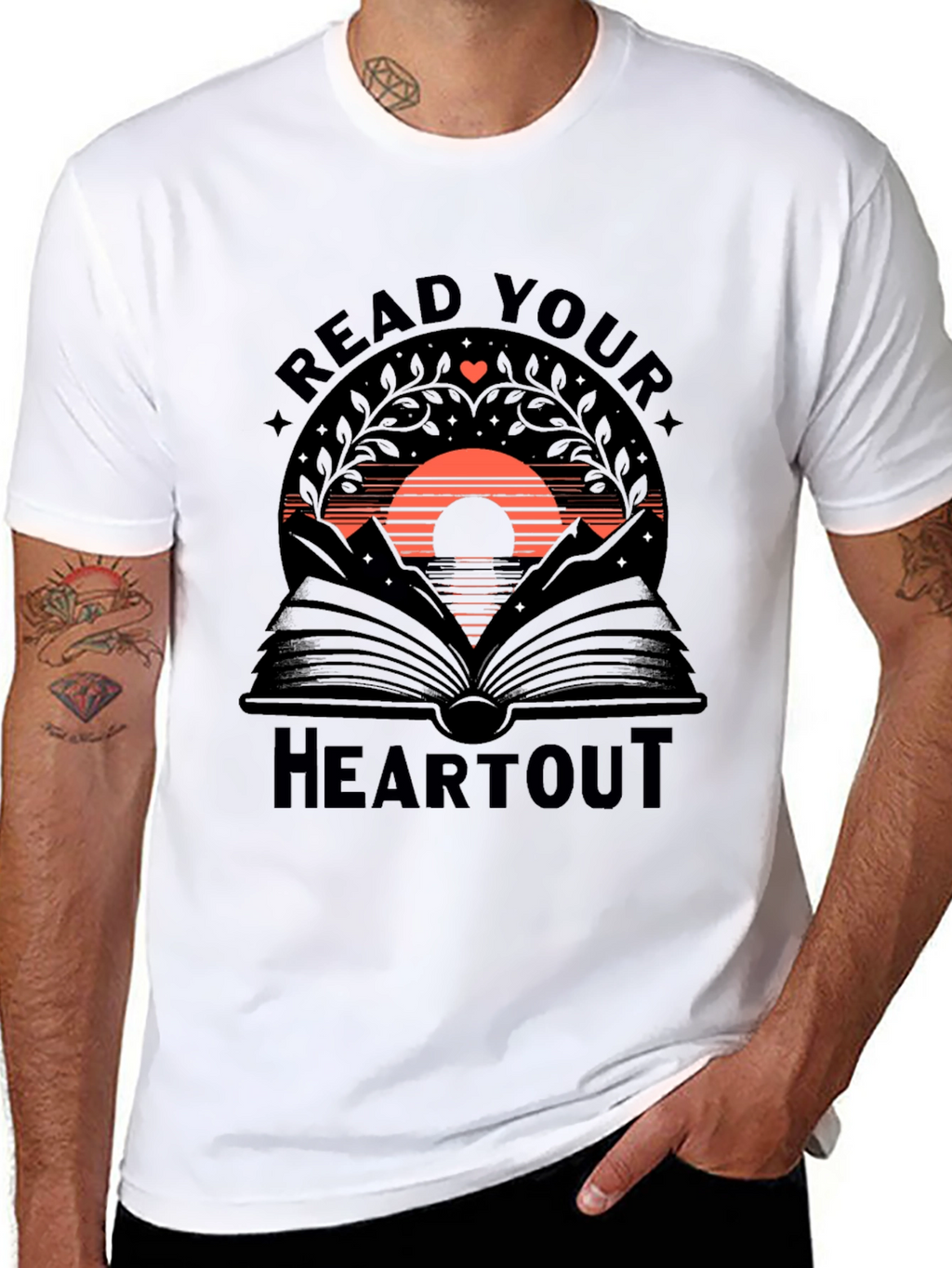 Read Your Heart Out Graphic Tee