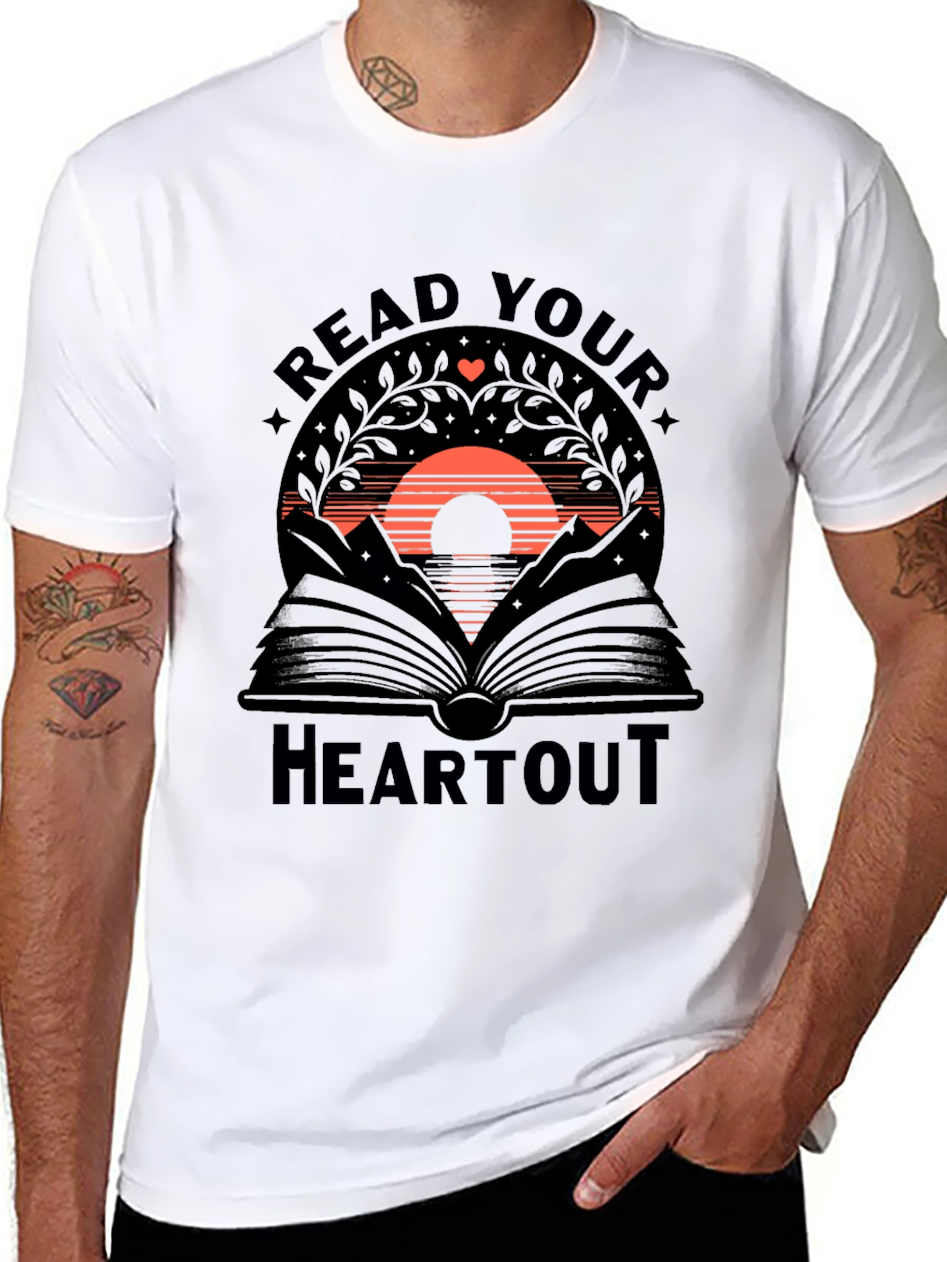 Read Your Heart Out Graphic Tee