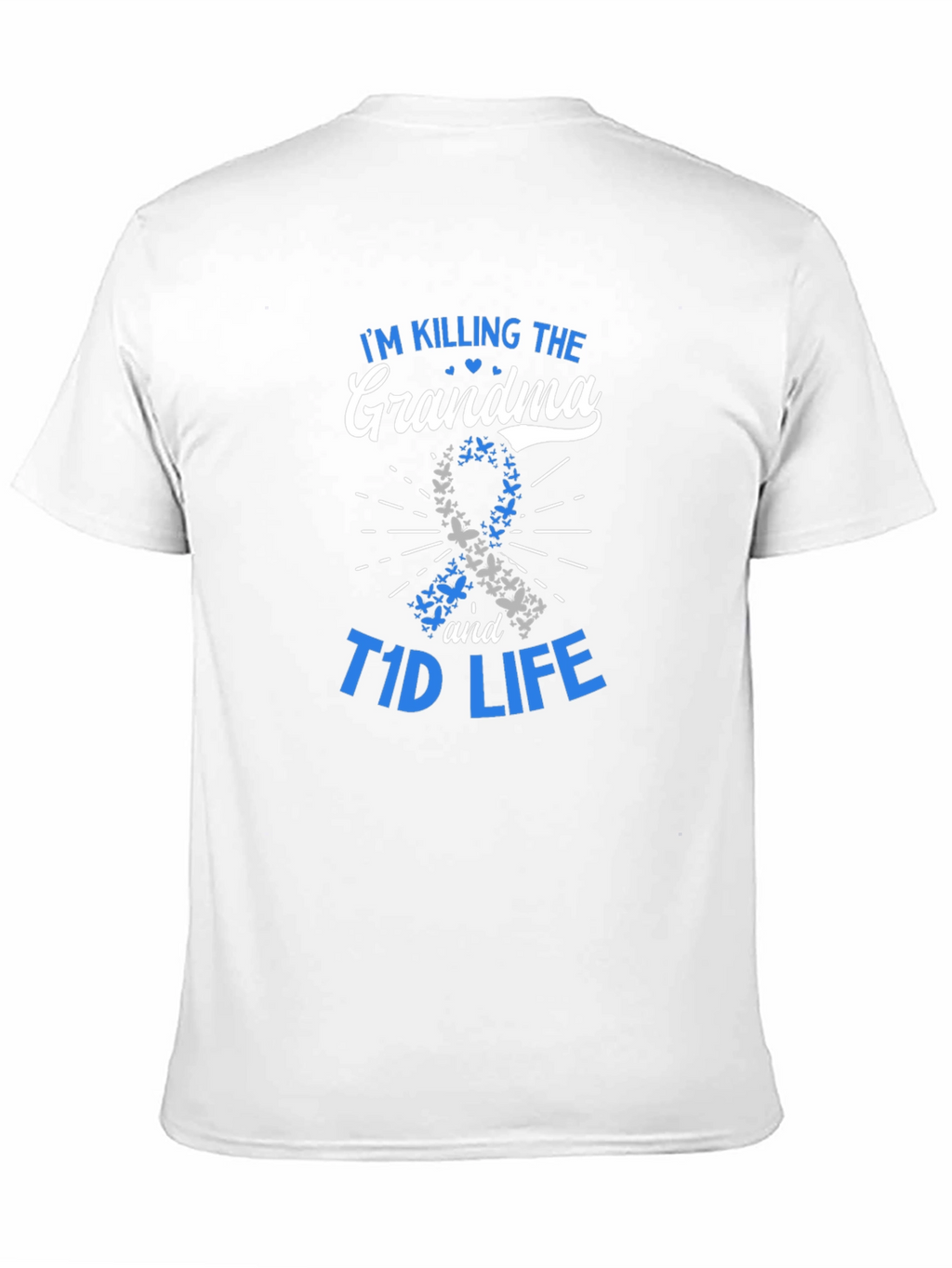 Im Killing The Grandma T1D Life Black T-Shirt
