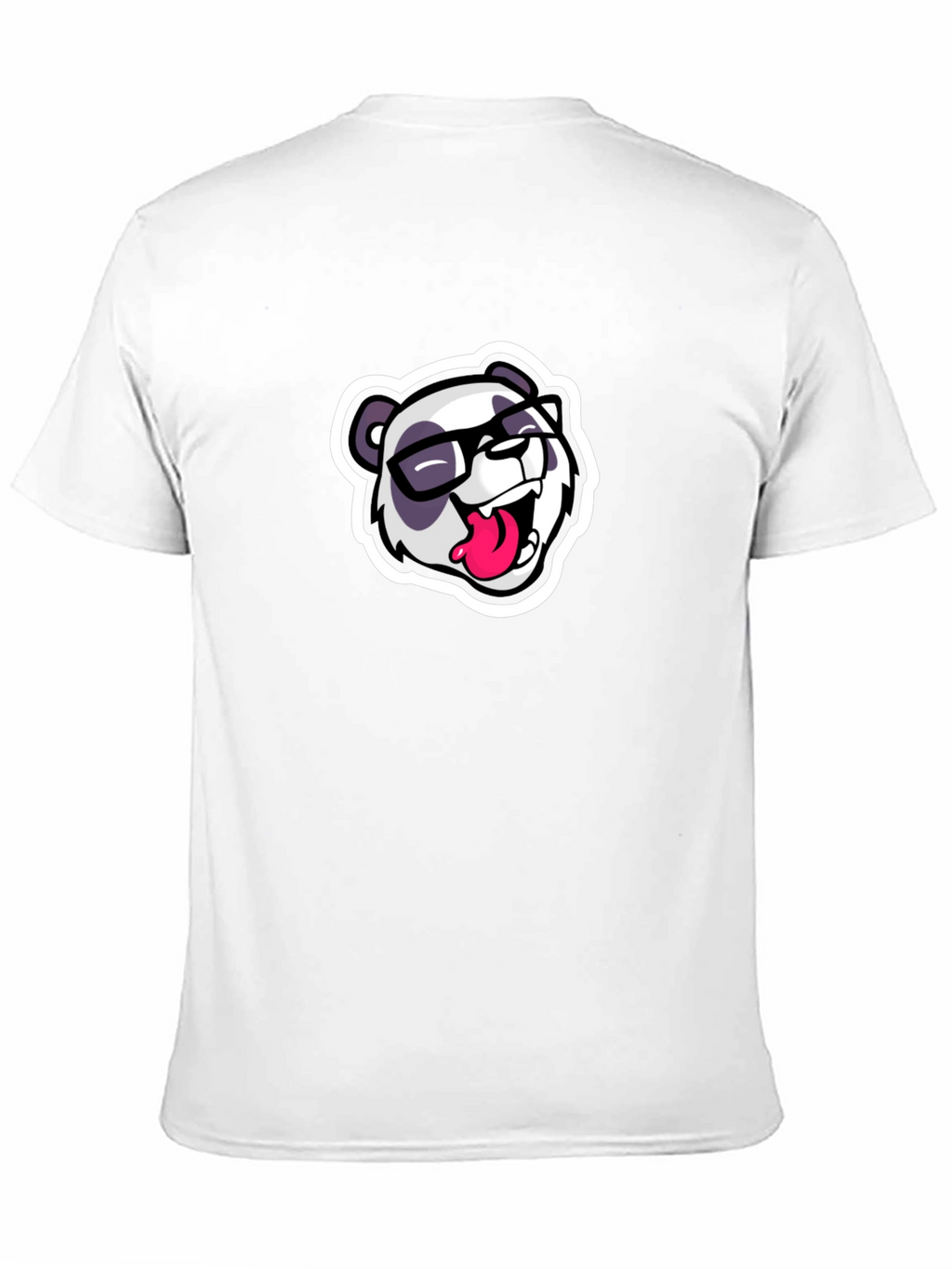 Cool Panda Graphic Tee - Black Casual T-Shirt