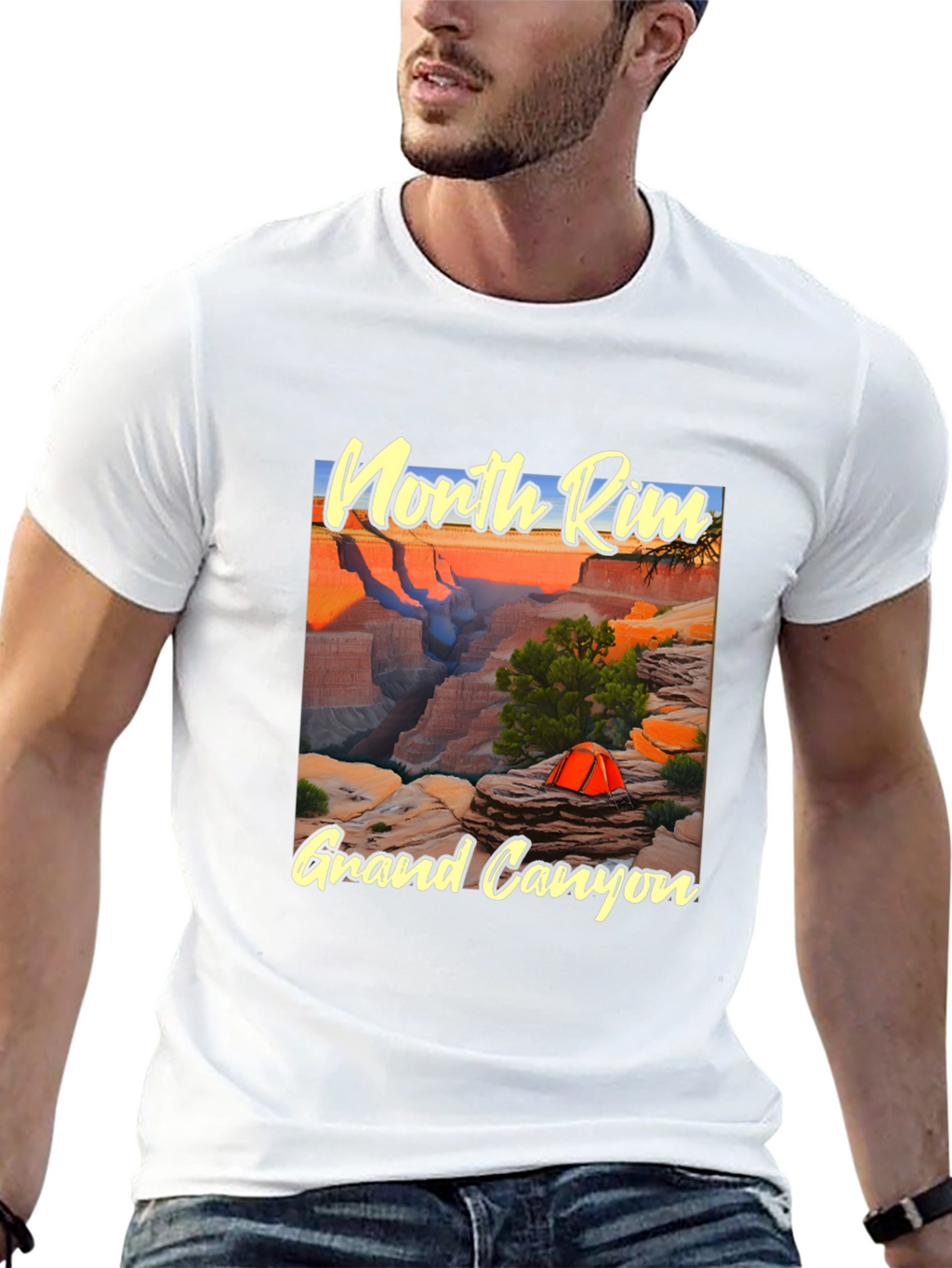 North Rim Grand Canyon Graphic Tee