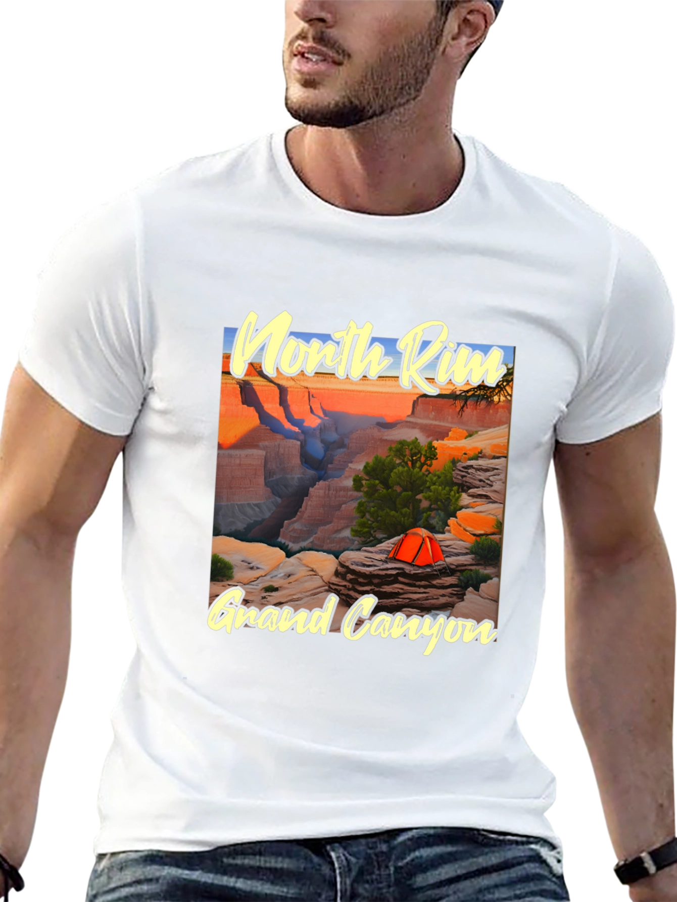 North Rim Grand Canyon Graphic Tee