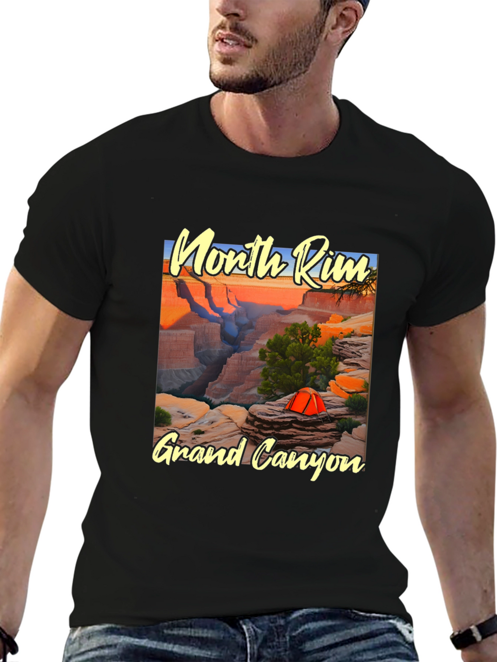North Rim Grand Canyon Graphic Tee