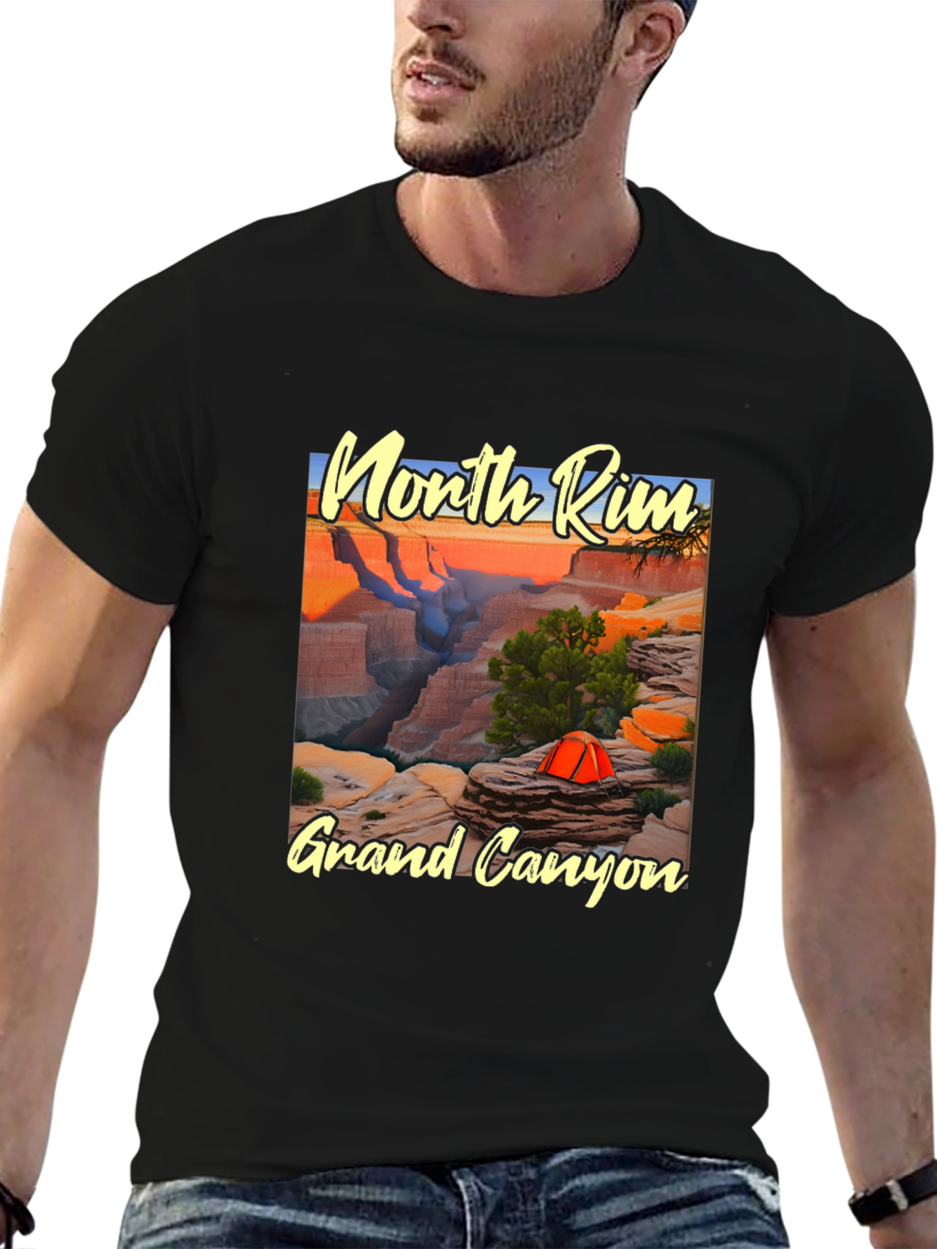 North Rim Grand Canyon Graphic Tee