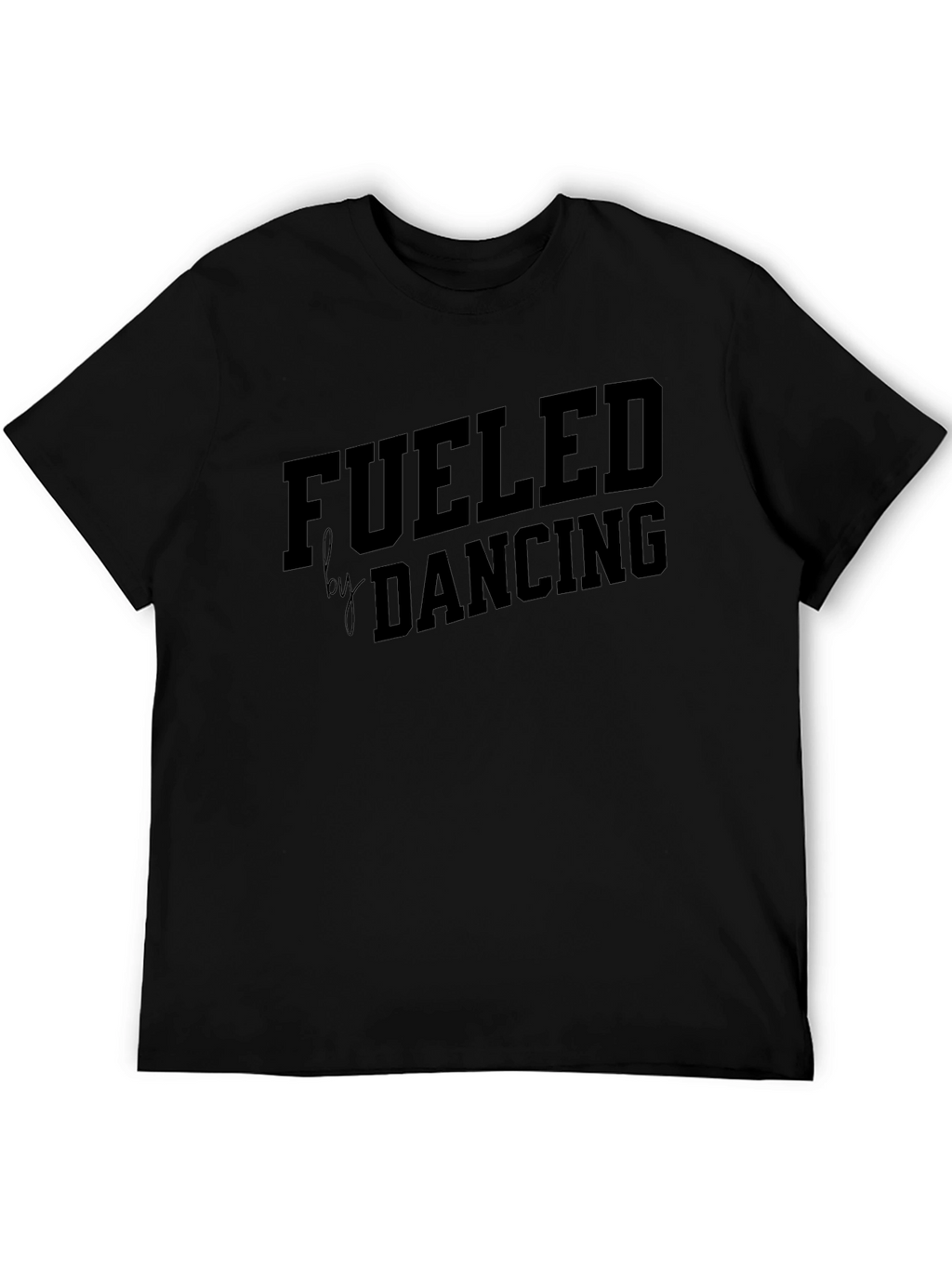 Fueled By Dancing Black Graphic Tee