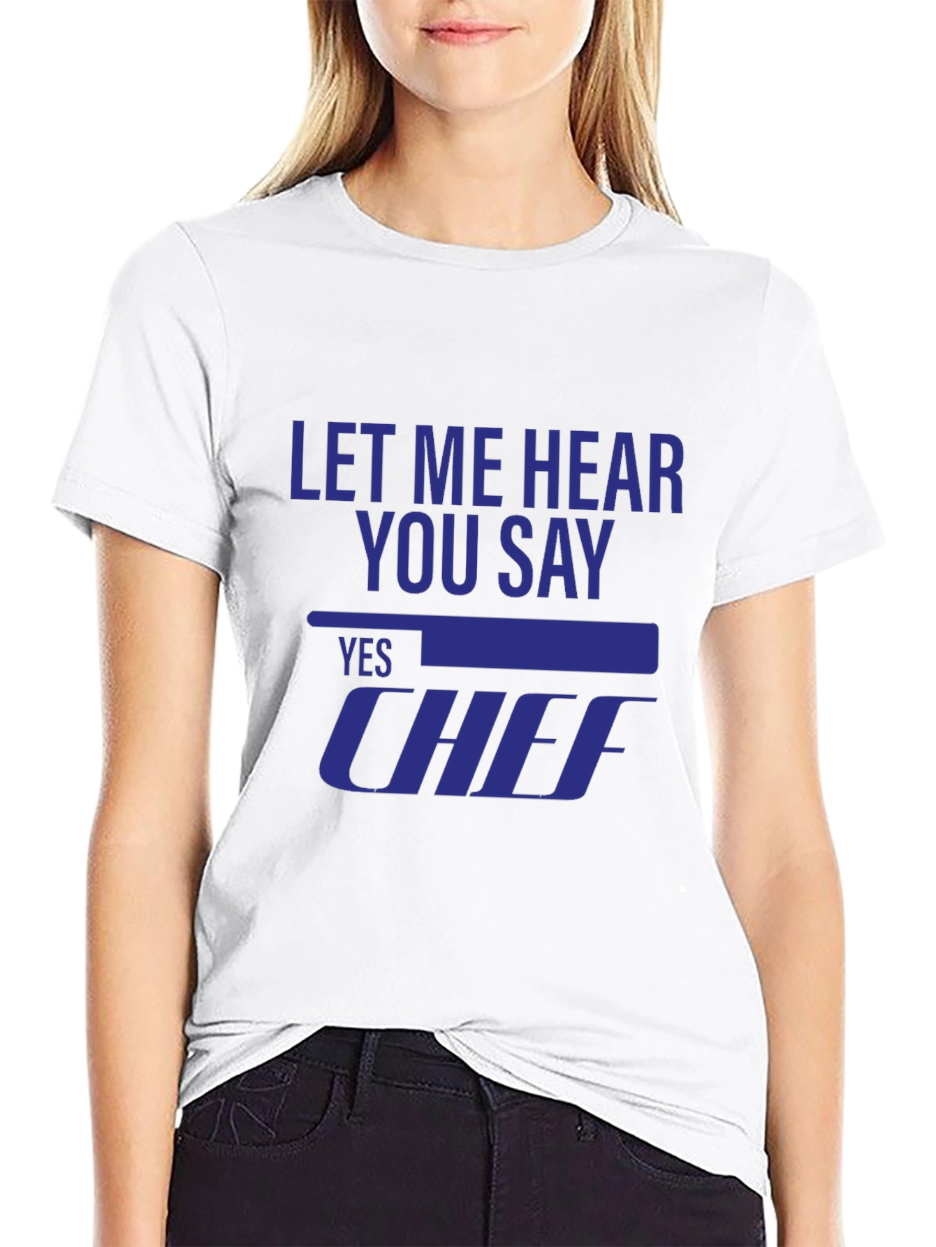 Yes Chef! Crew Neck T-Shirt