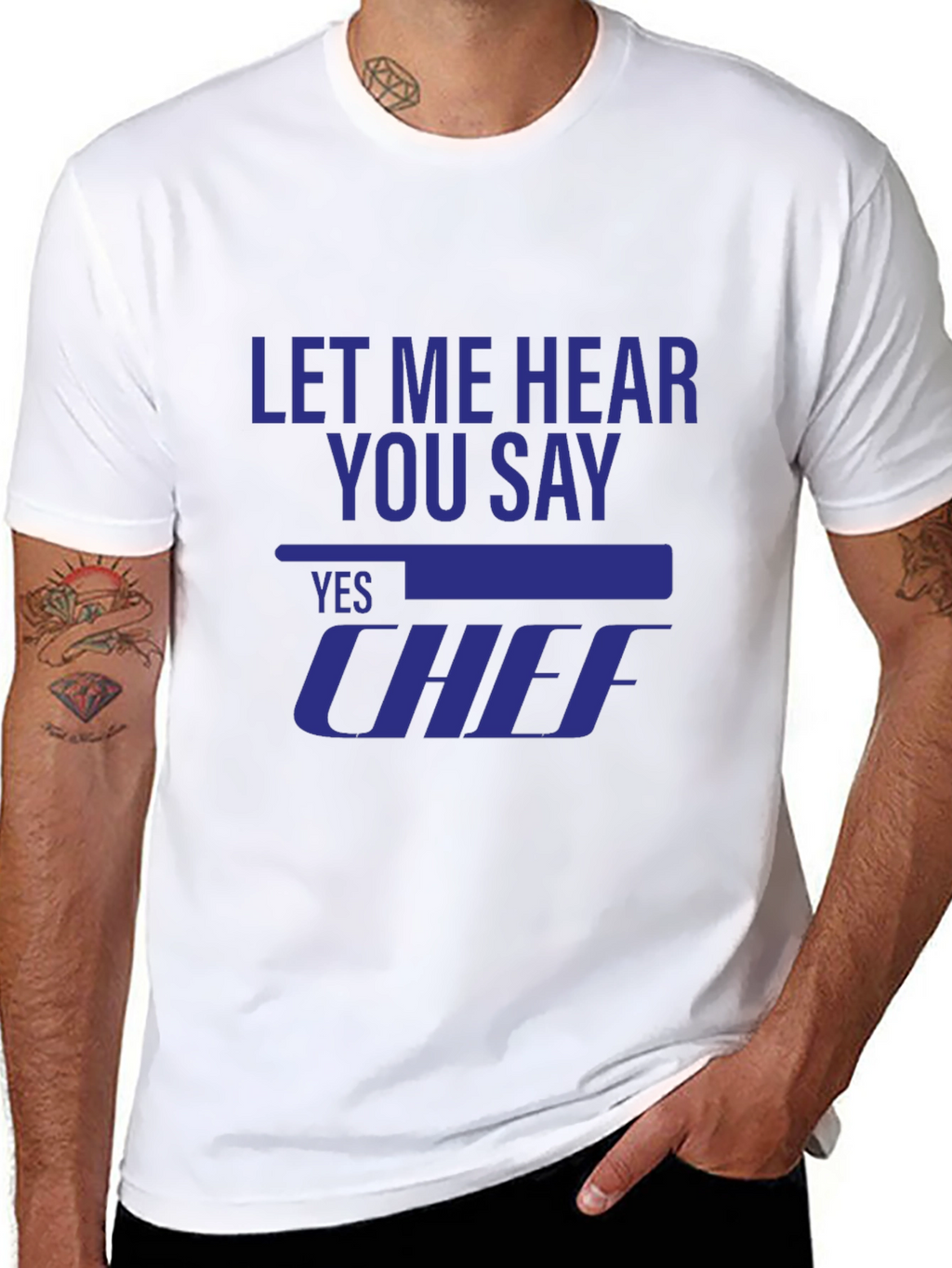 Yes Chef! Crew Neck T-Shirt