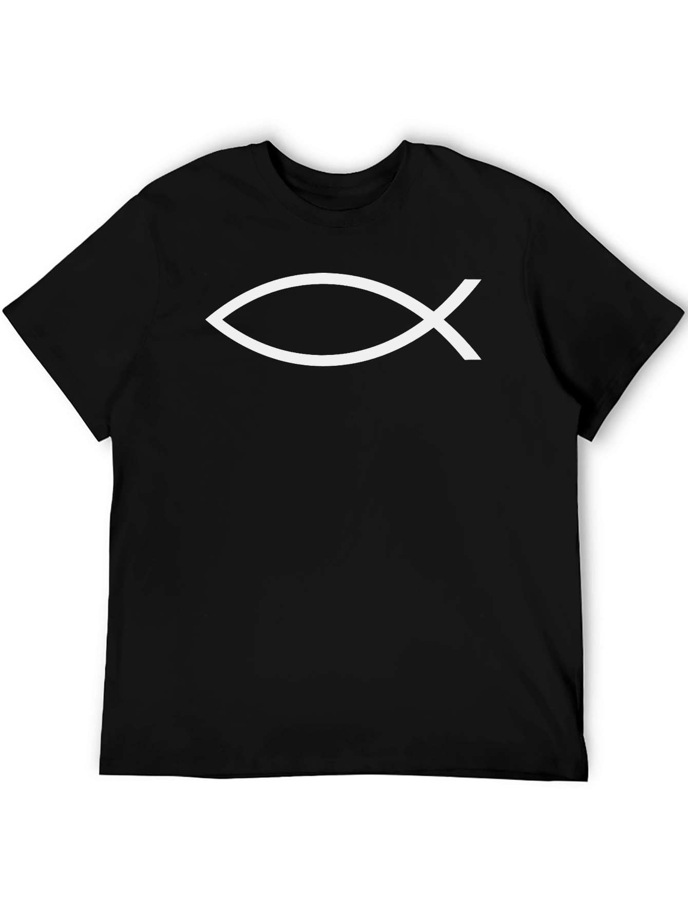 Ichthys Fish T-Shirt - Classic Christian Symbol Tee