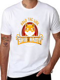 Shiba Inu Coin Cryptocurrency SHIB Army T-Shirt