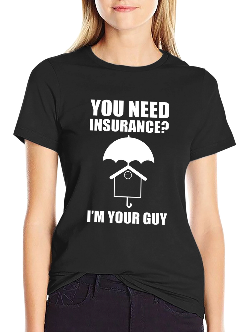 Insurance Guy T-Shirt Funny Novelty Tee