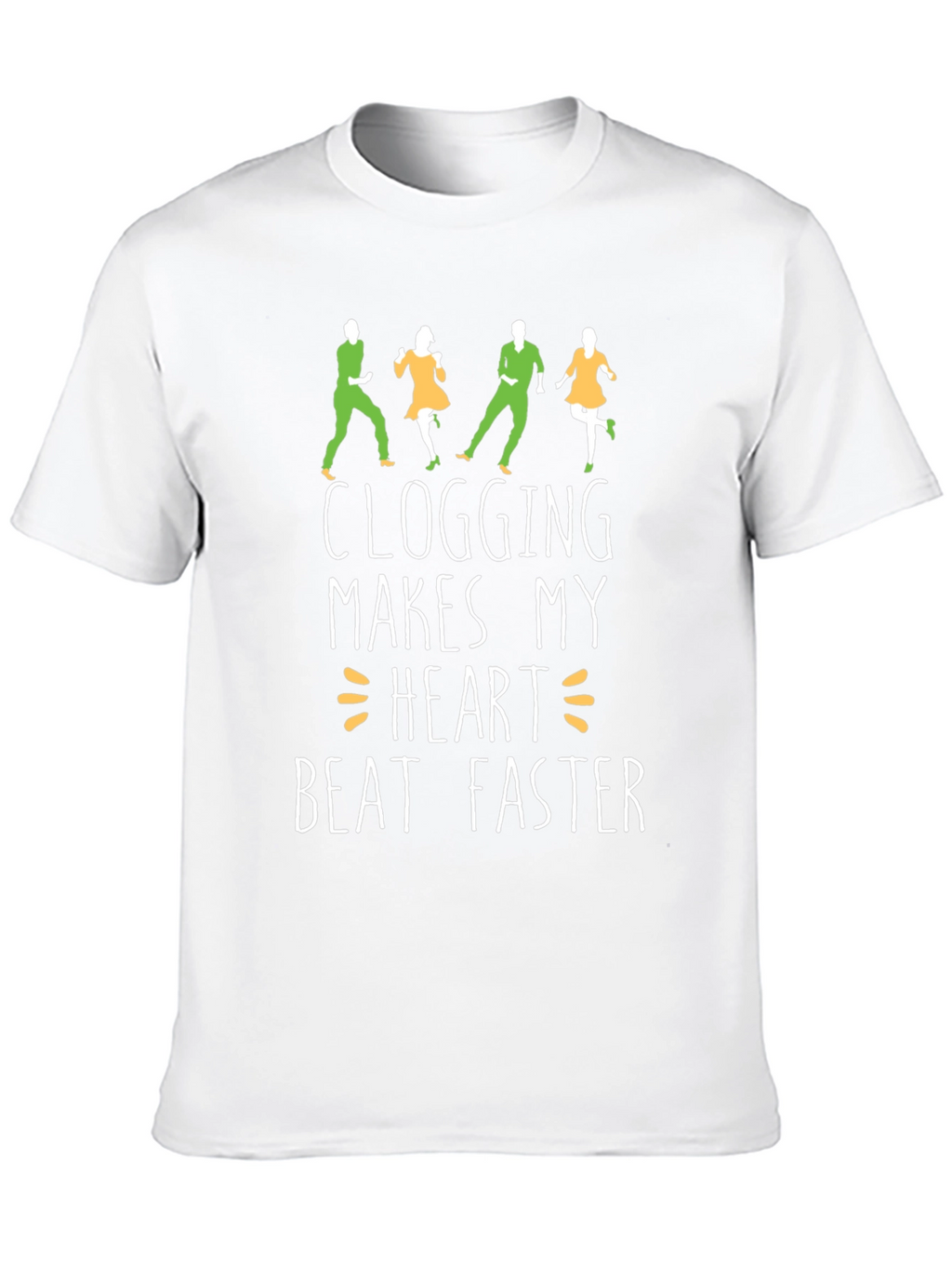 Clogging Heartbeat T-Shirt - Dance Lover Tee