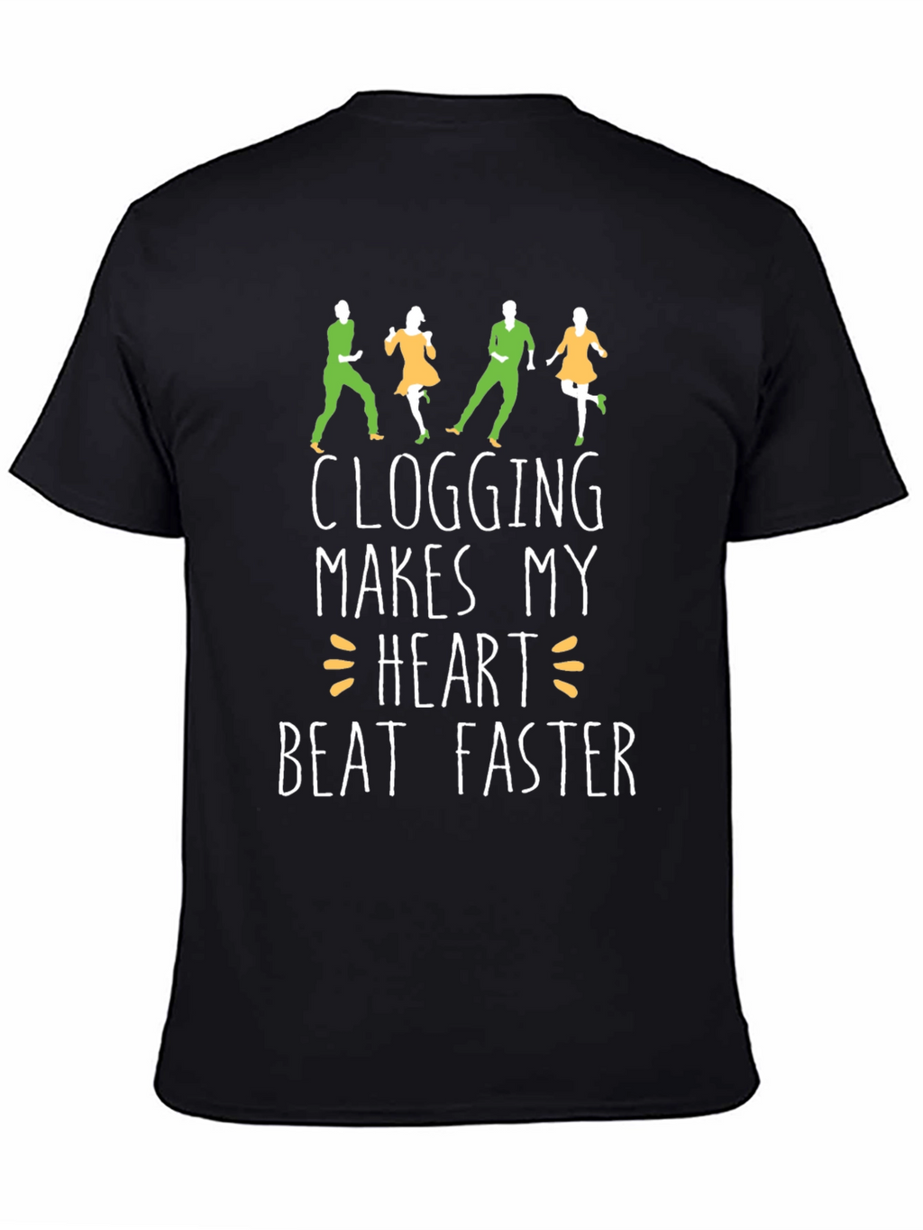 Clogging Heartbeat T-Shirt - Dance Lover Tee