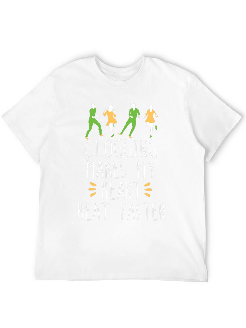 Clogging Heartbeat T-Shirt - Dance Lover Tee
