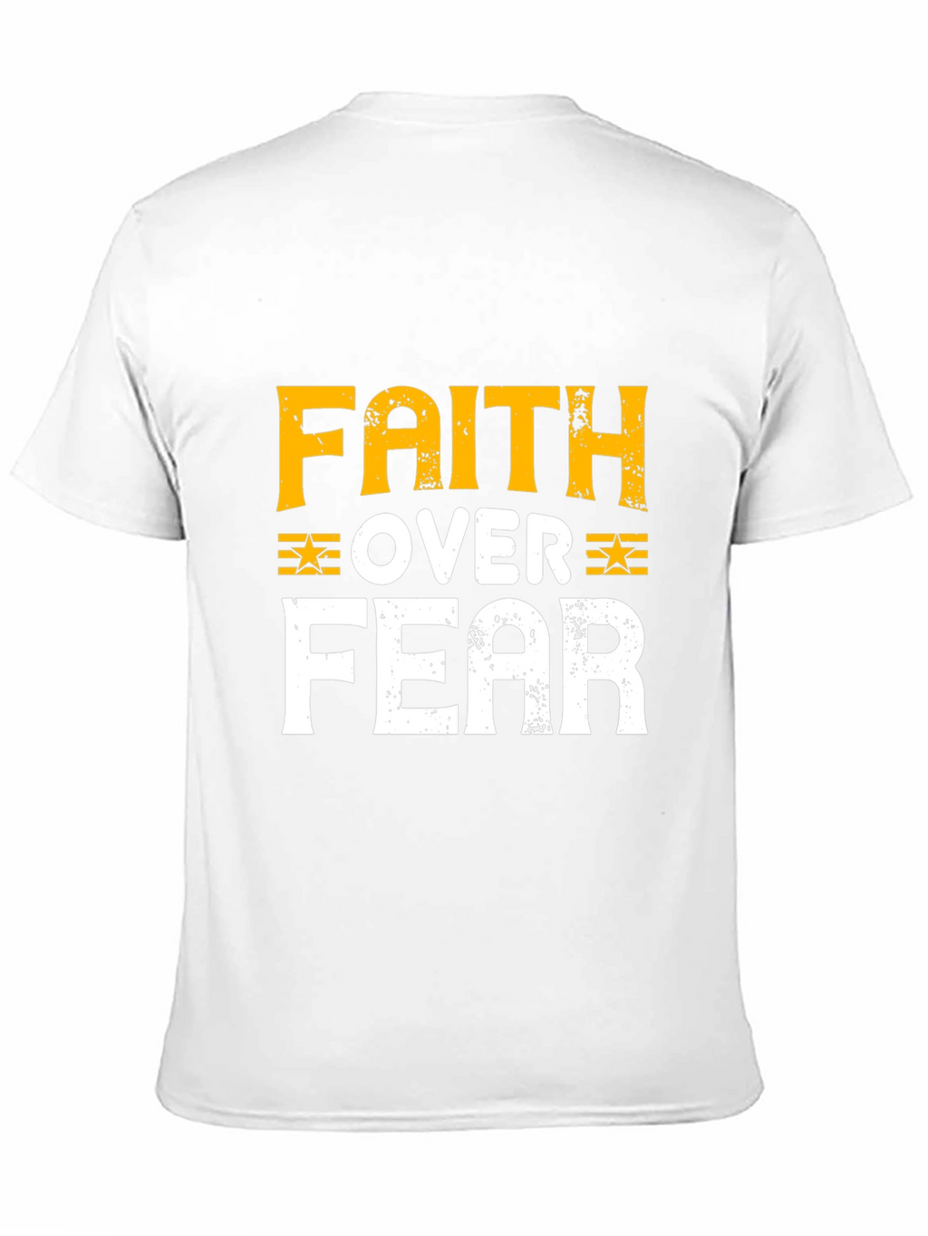 Faith Over Fear Graphic Tee - Black T-Shirt