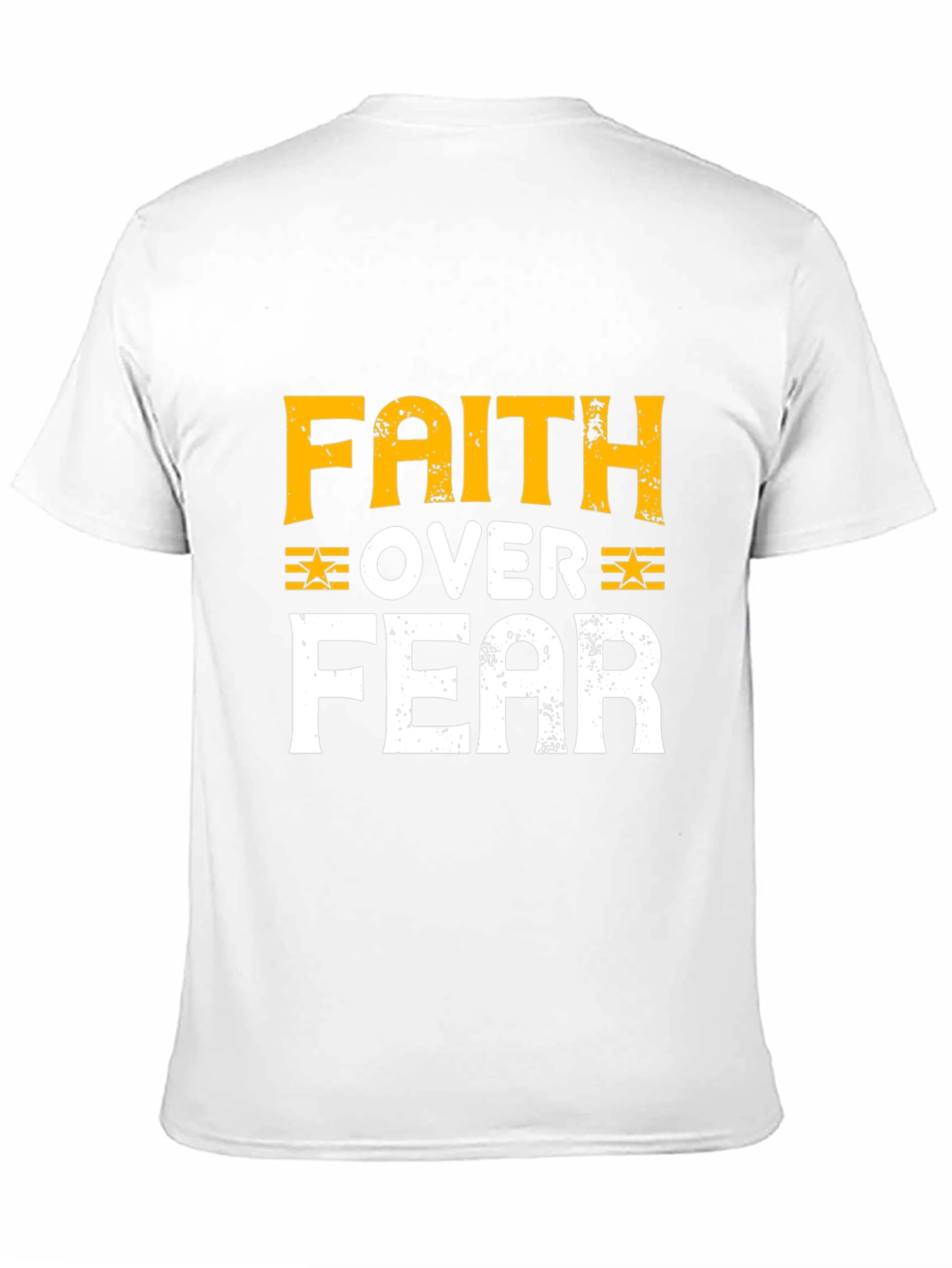 Faith Over Fear Graphic Tee - Black T-Shirt