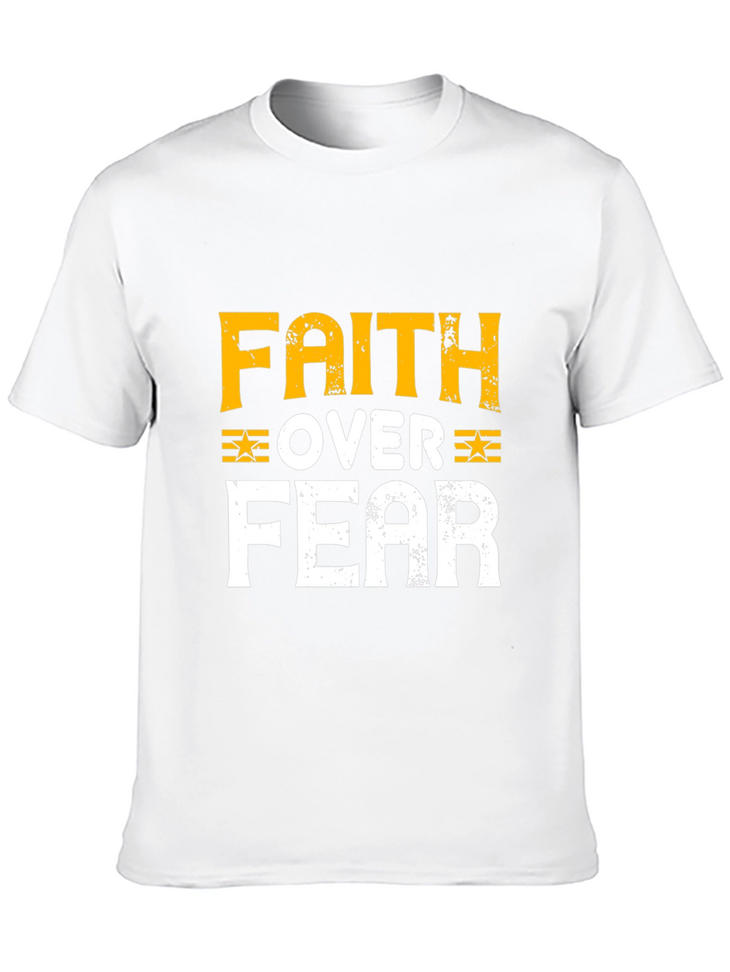 Faith Over Fear Graphic Tee - Black T-Shirt