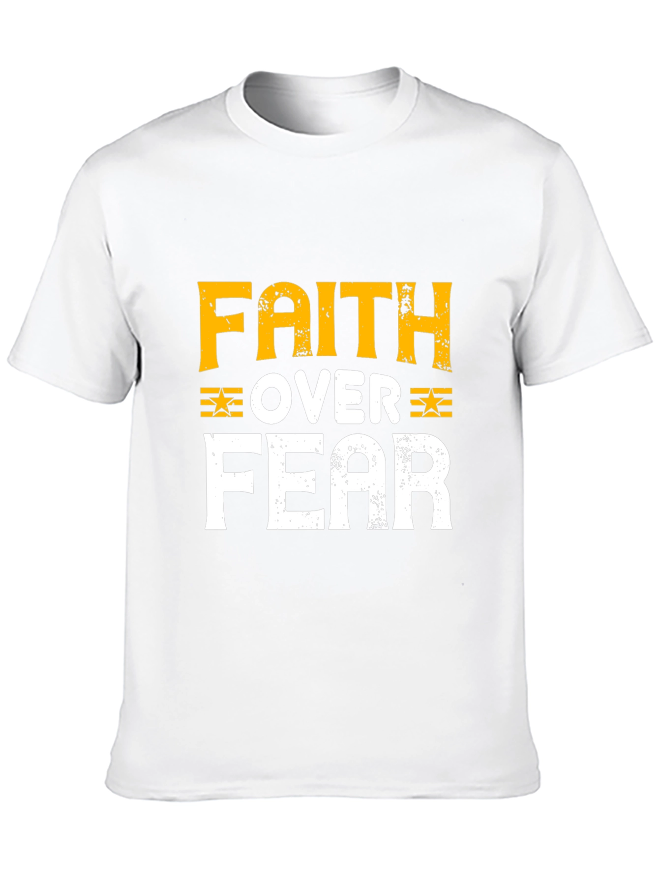 Faith Over Fear Graphic Tee - Black T-Shirt