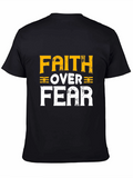 Faith Over Fear Graphic Tee - Black T-Shirt