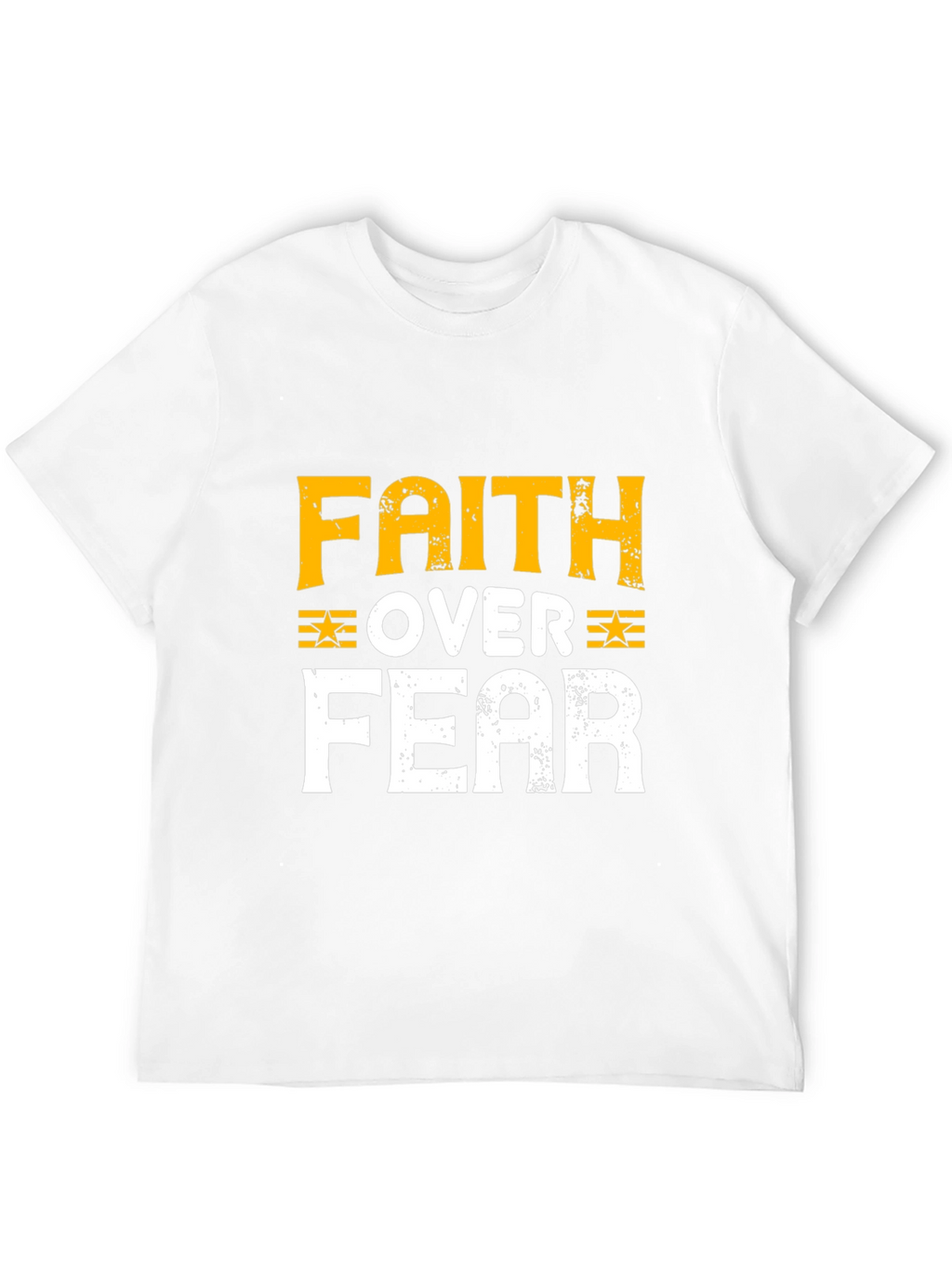 Faith Over Fear Graphic Tee - Black T-Shirt