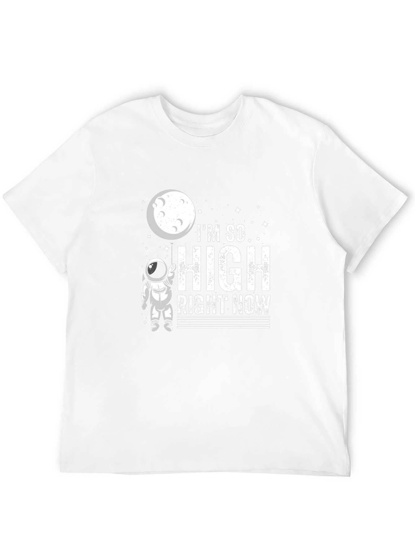 Im So High Right Now Astronaut Graphic T-Shirt