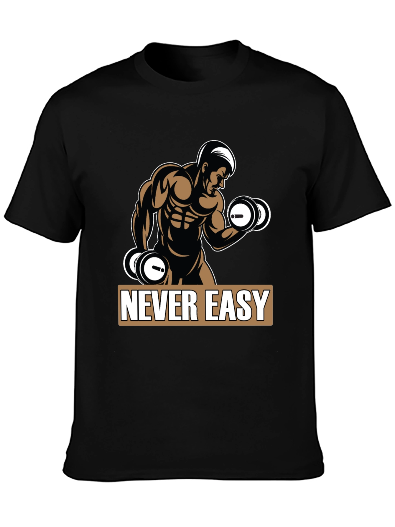 Never Easy Workout T-Shirt