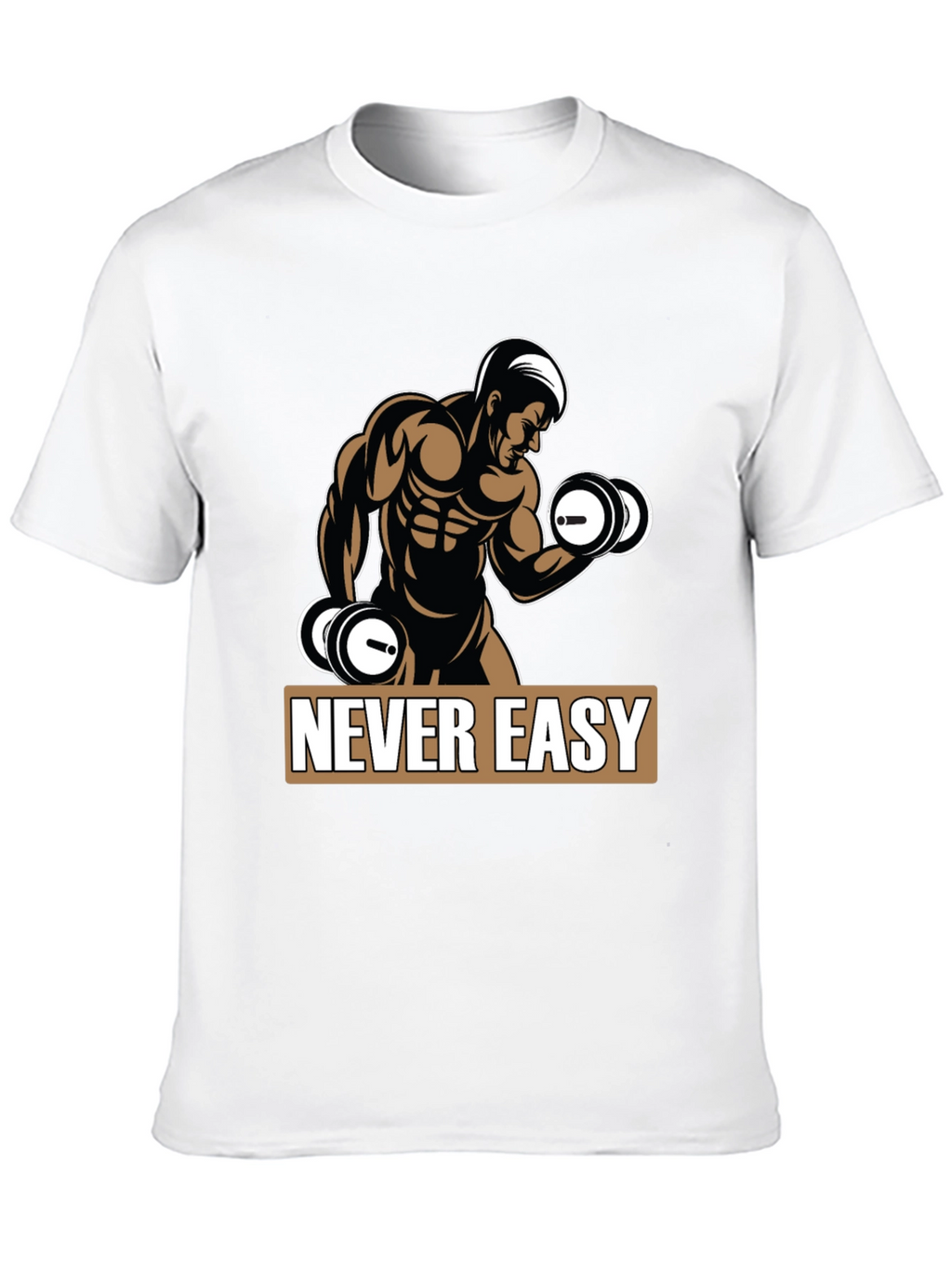 Never Easy Workout T-Shirt