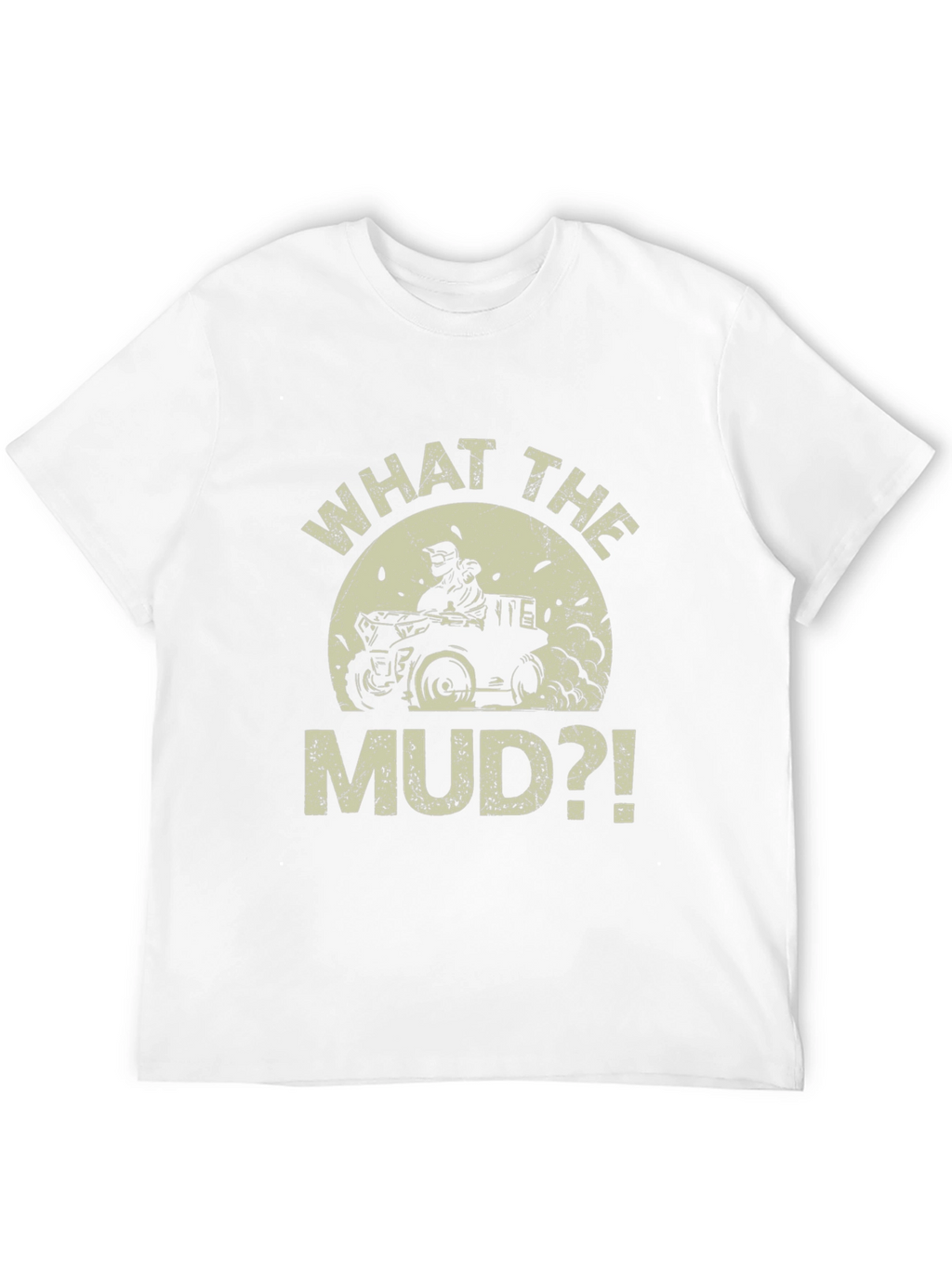 What The Mud?! ATV Rider Black Graphic Tee