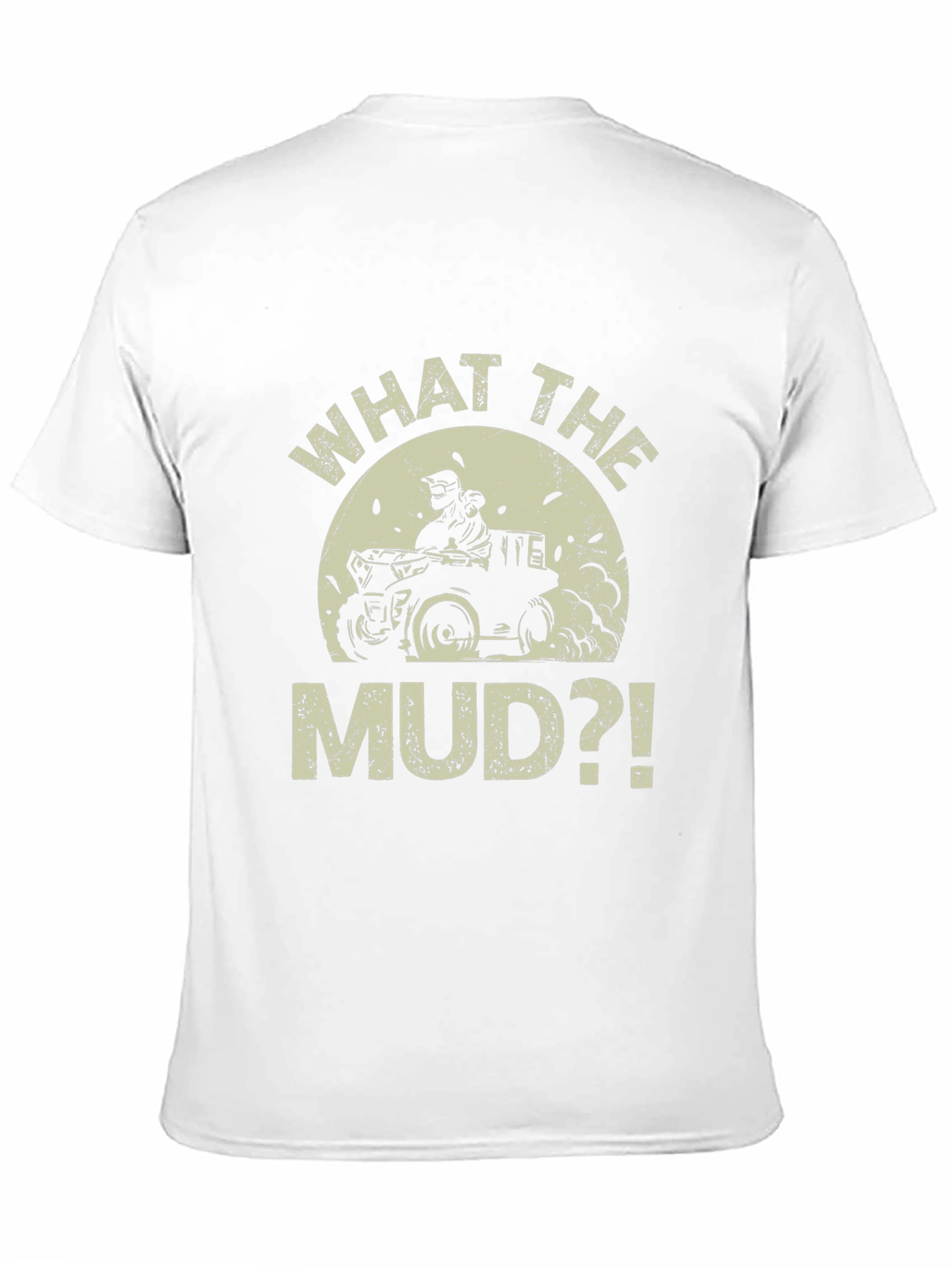 What The Mud?! ATV Rider Black Graphic Tee
