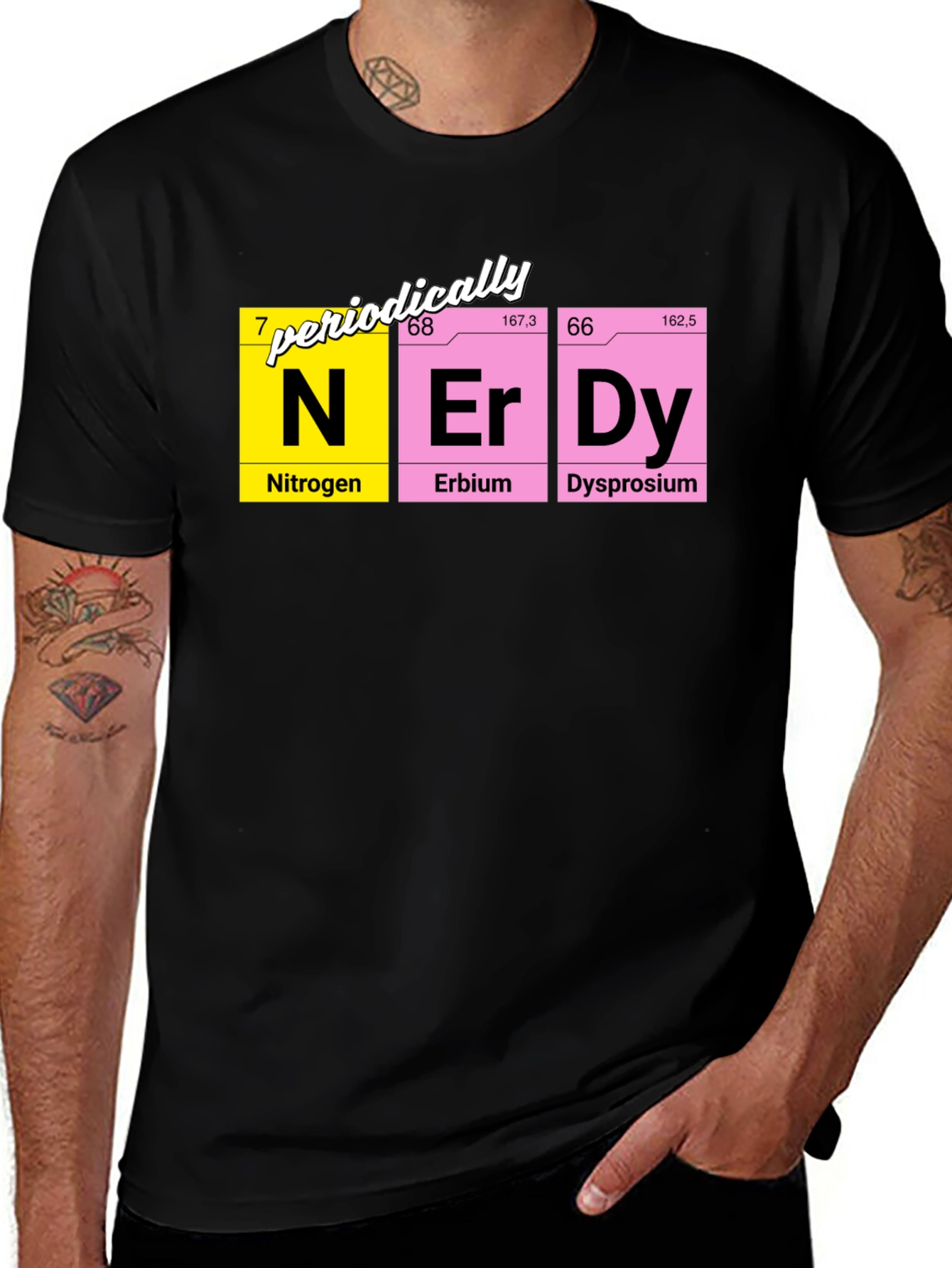 Periodically Nerdy T-Shirt - Science Humor Tee