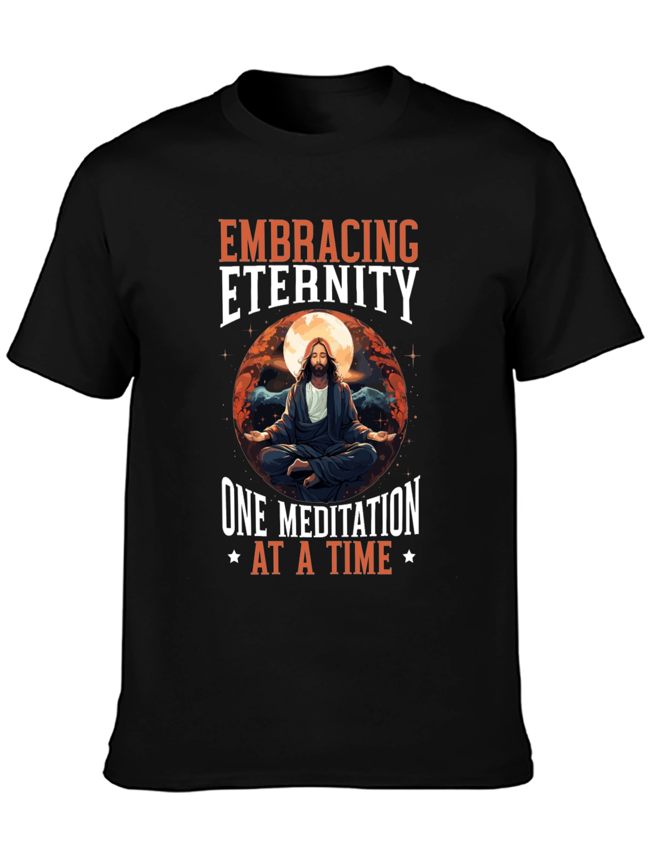 Embracing Eternity Meditation T-Shirt