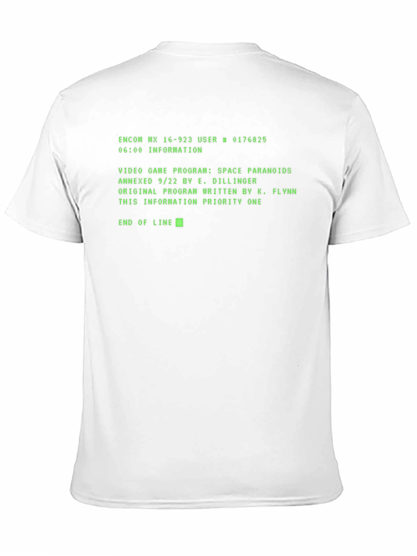 Tron Inspired Encom T-Shirt
