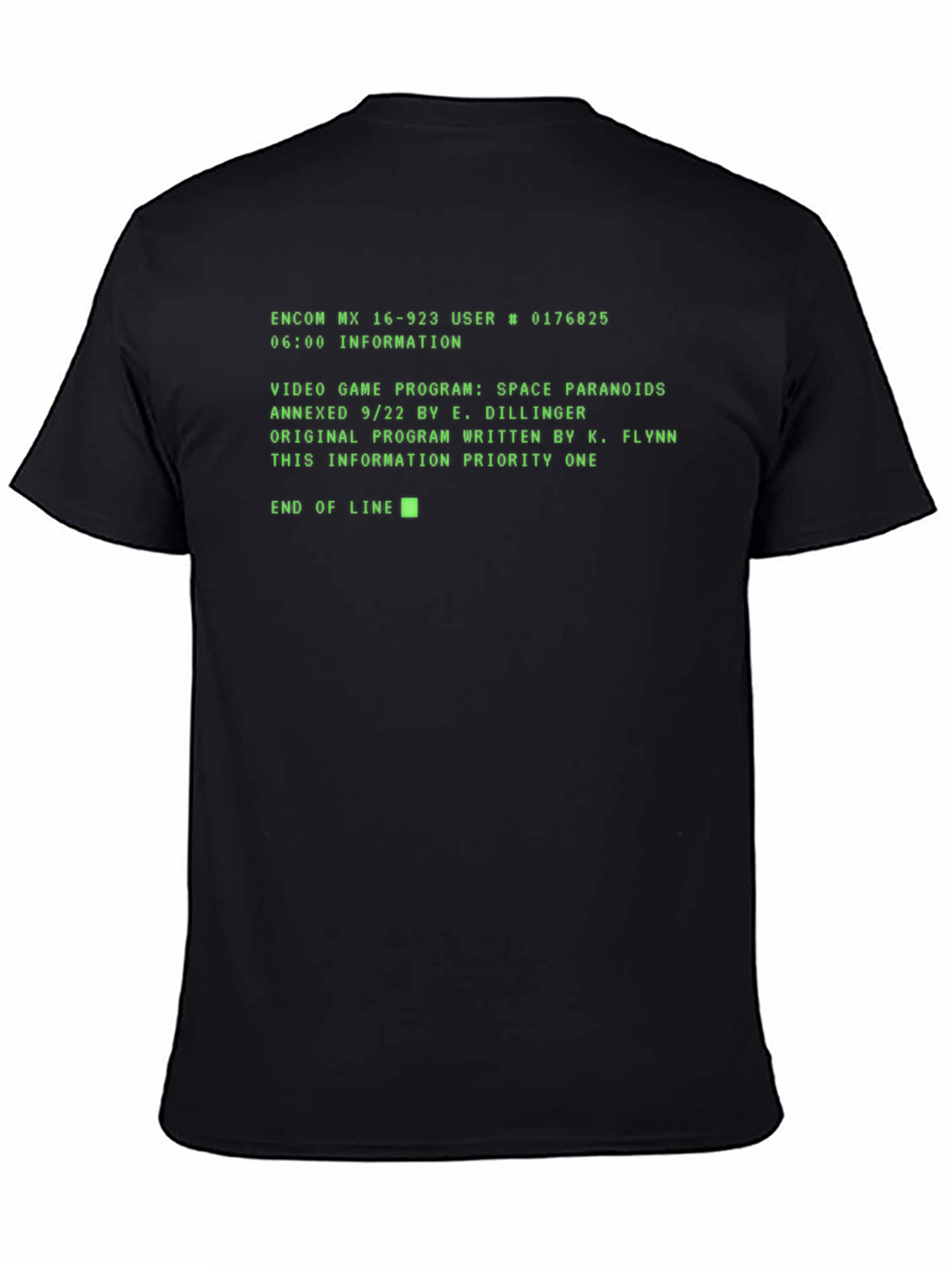 Tron Inspired Encom T-Shirt