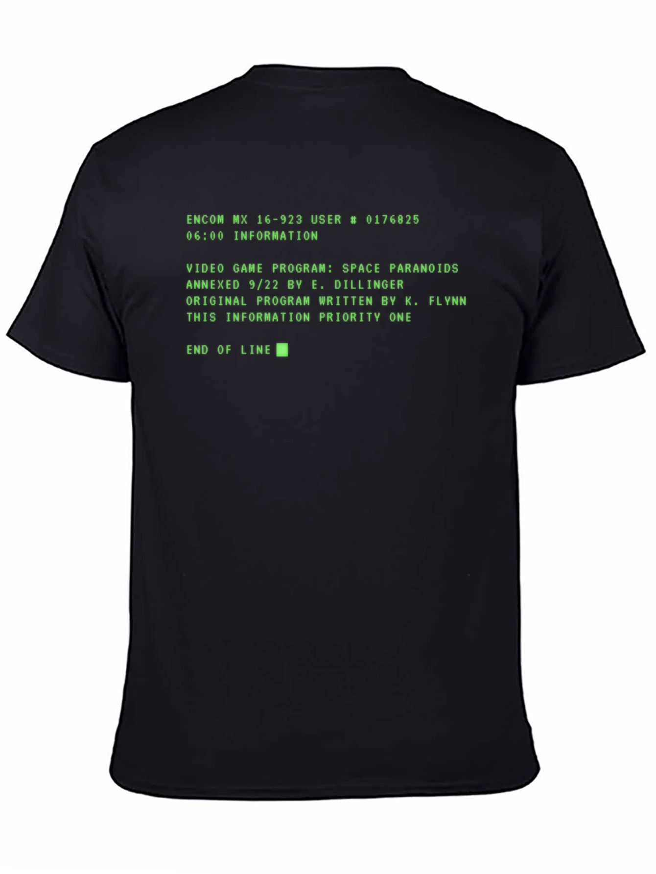 Tron Inspired Encom T-Shirt