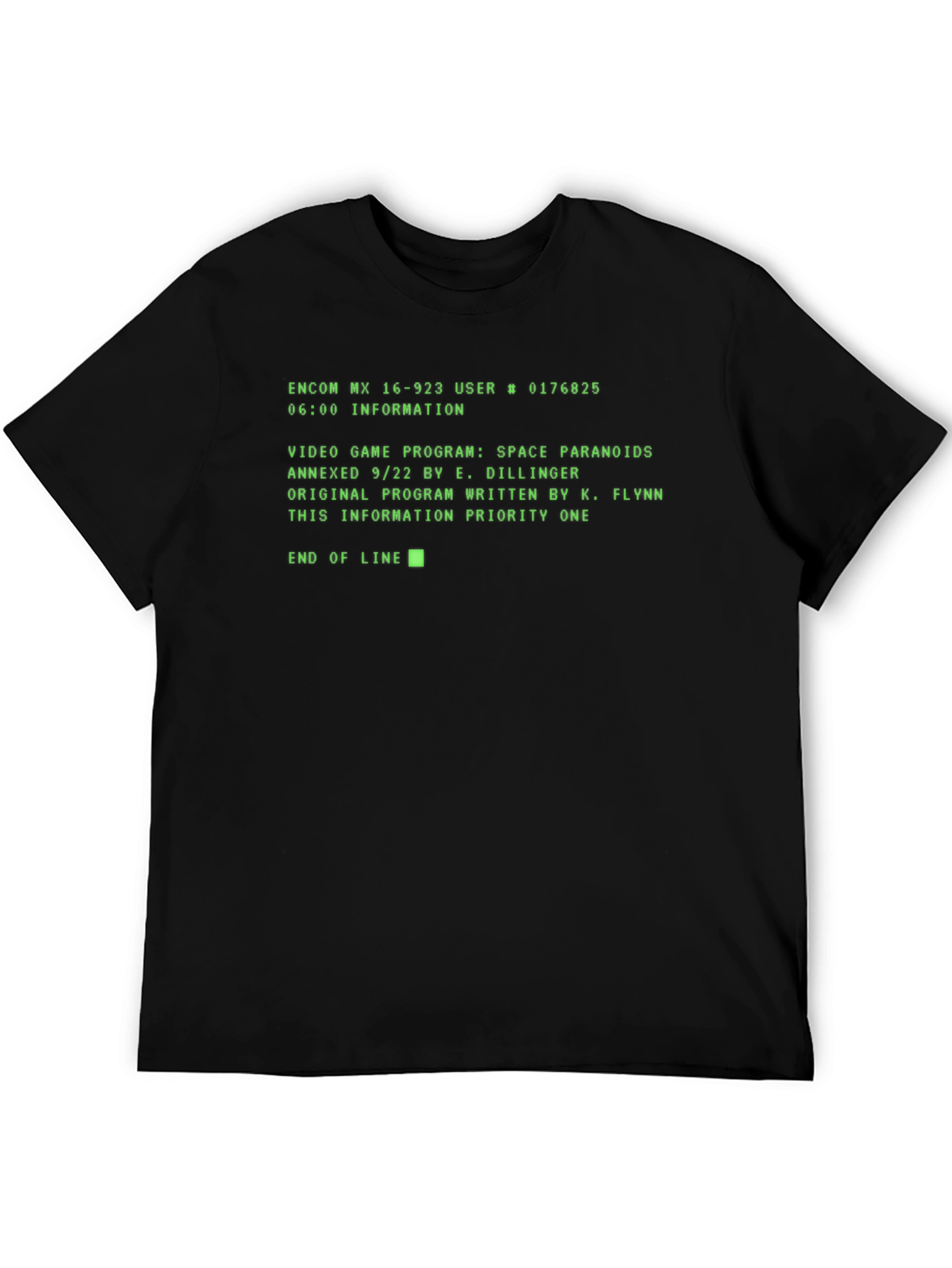 Tron Inspired Encom T-Shirt