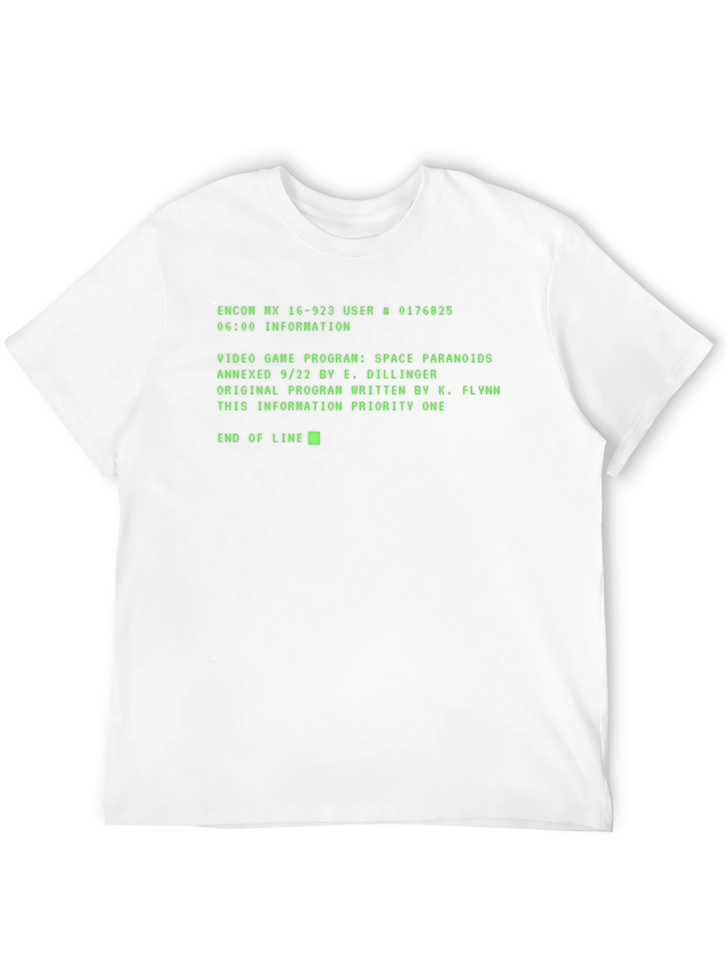Tron Inspired Encom T-Shirt