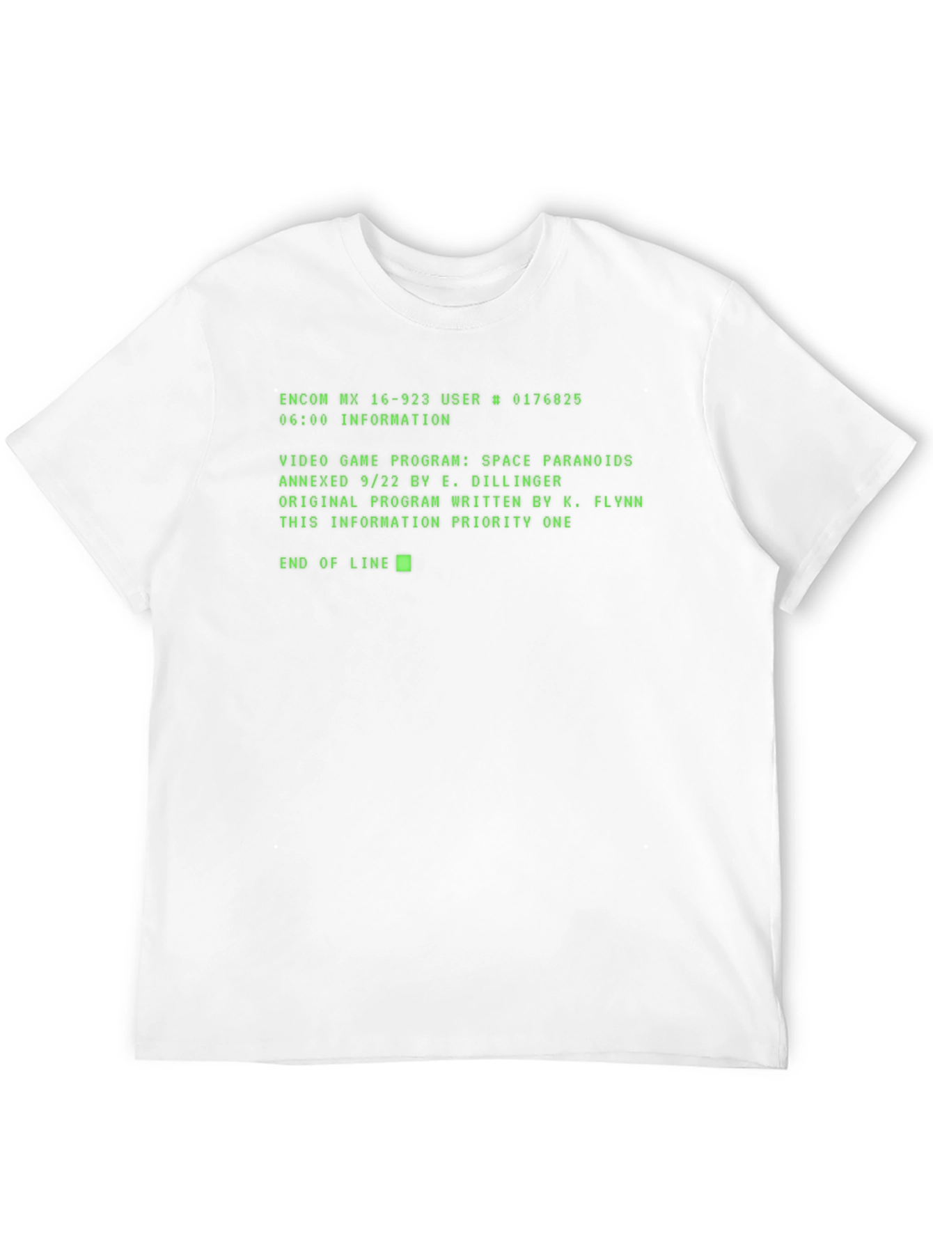 Tron Inspired Encom T-Shirt