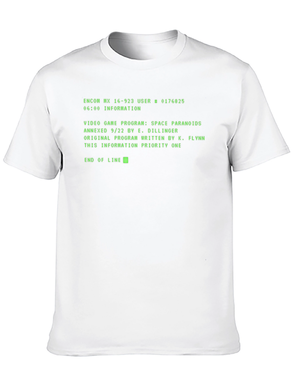 Tron Inspired Encom T-Shirt