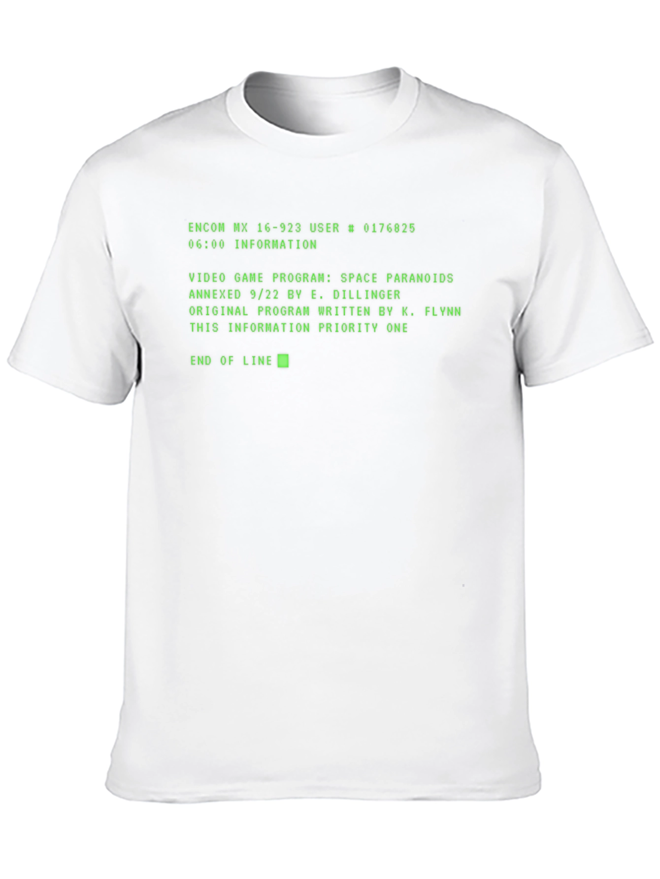 Tron Inspired Encom T-Shirt