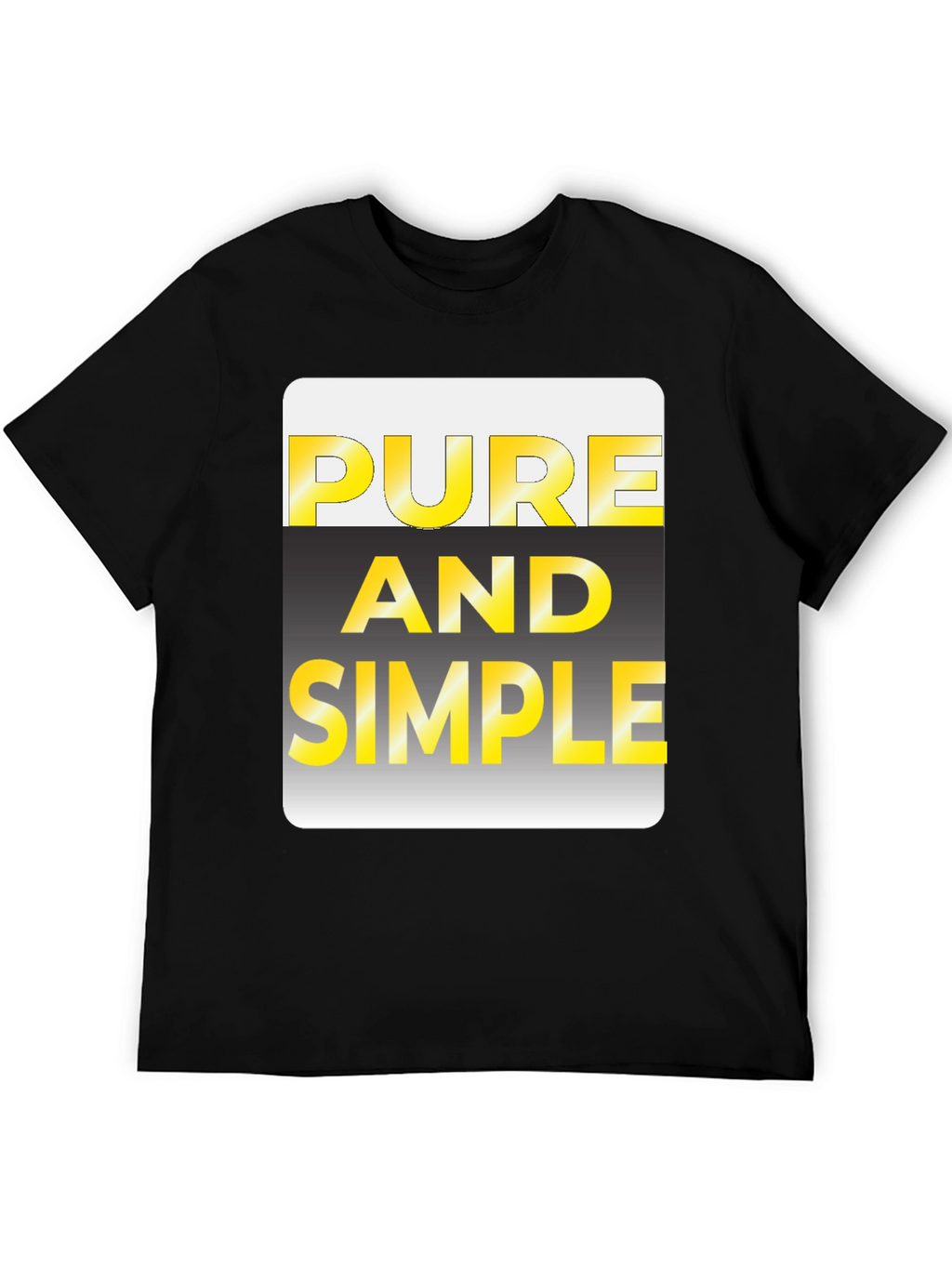 Pure and Simple Graphic Tee