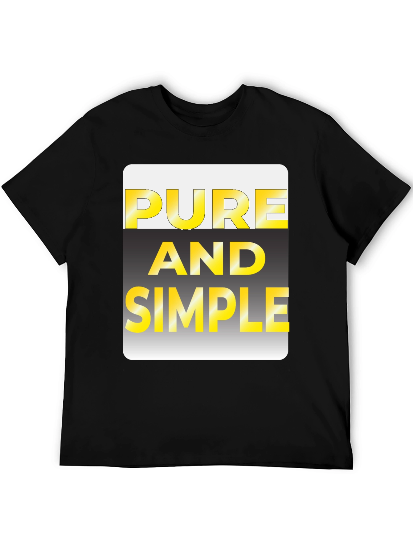 Pure and Simple Graphic Tee