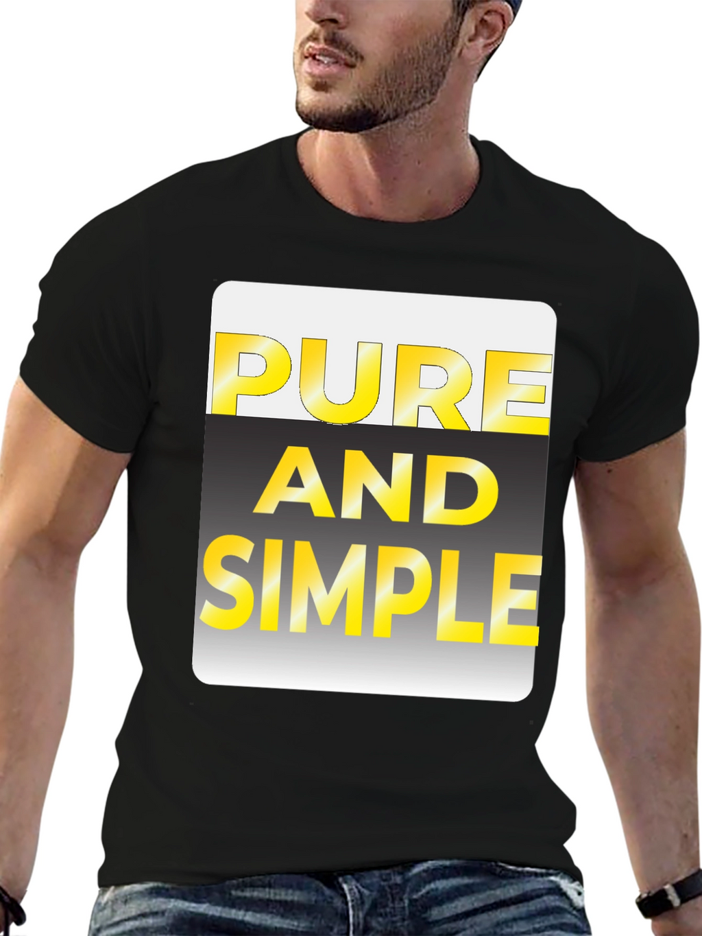 Pure and Simple Graphic Tee