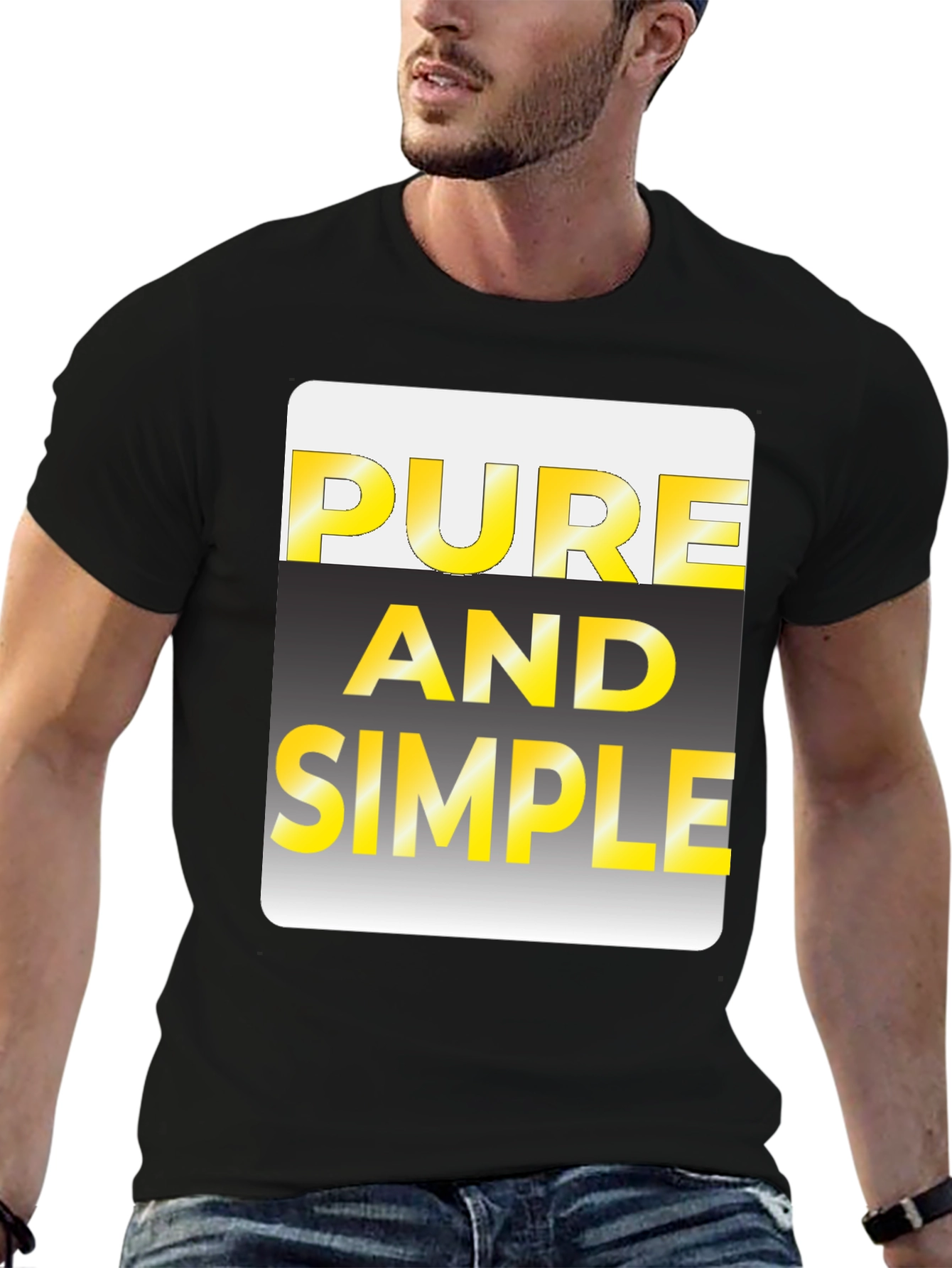 Pure and Simple Graphic Tee