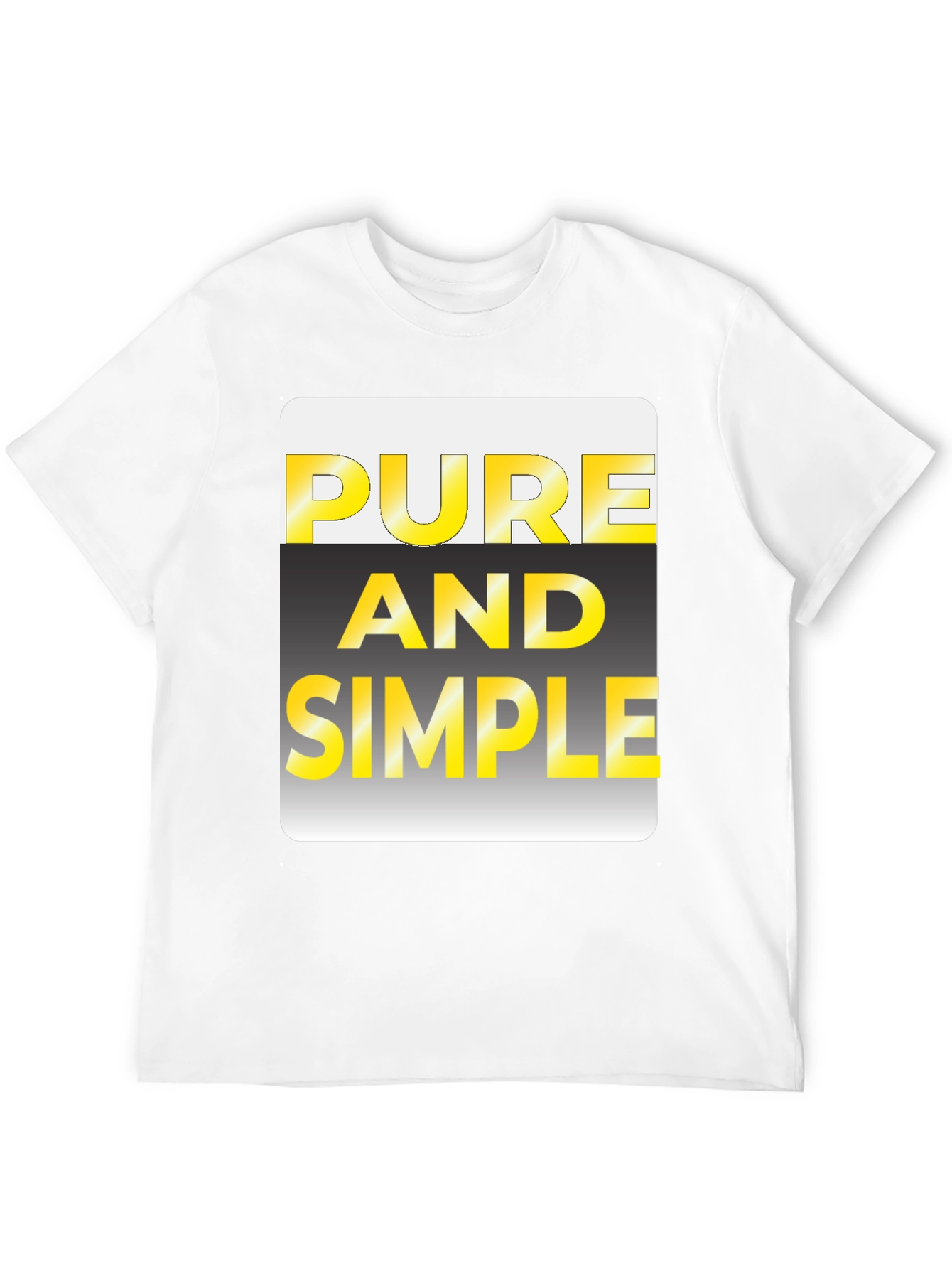 Pure and Simple Graphic Tee