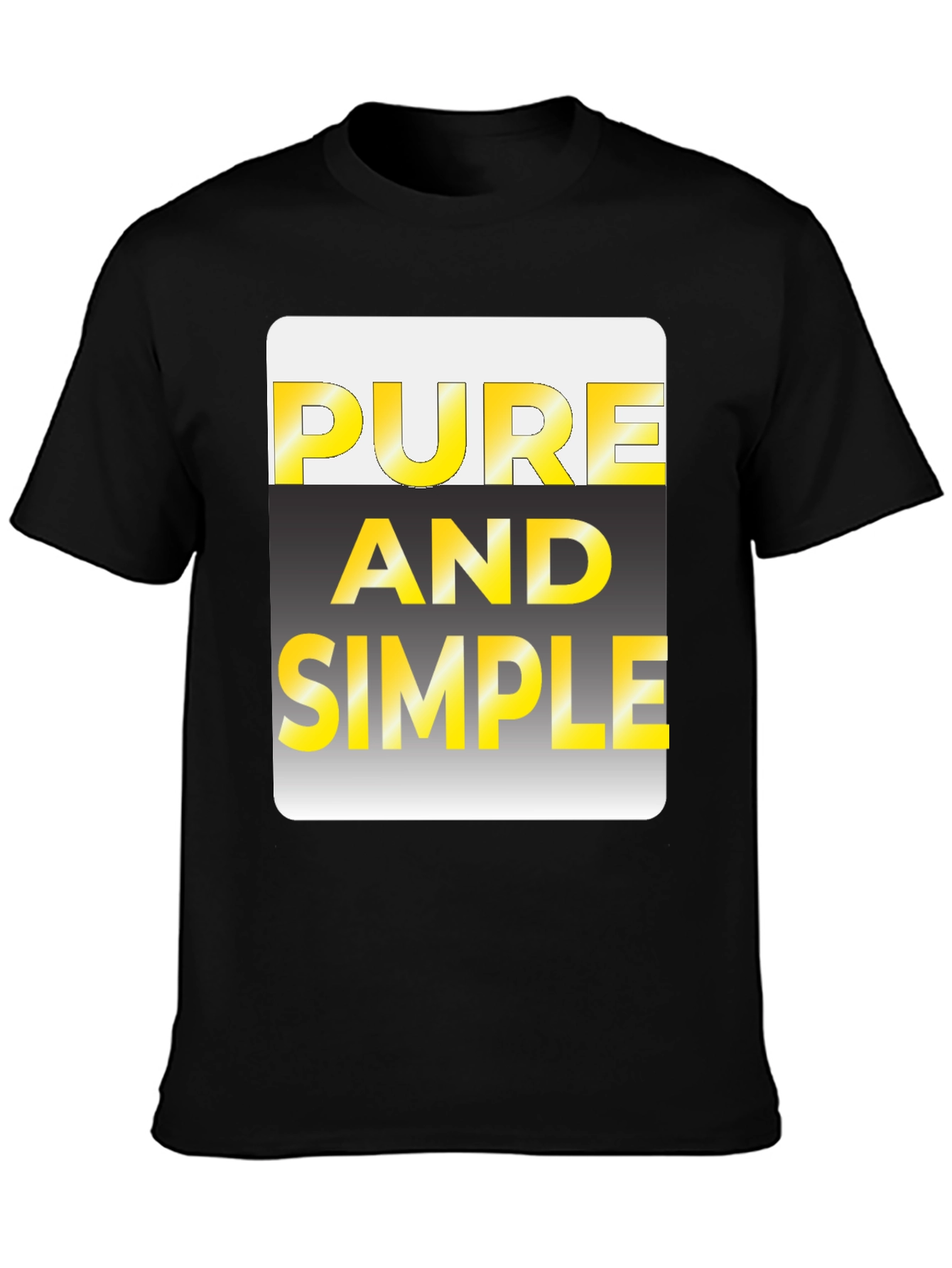 Pure and Simple Graphic Tee