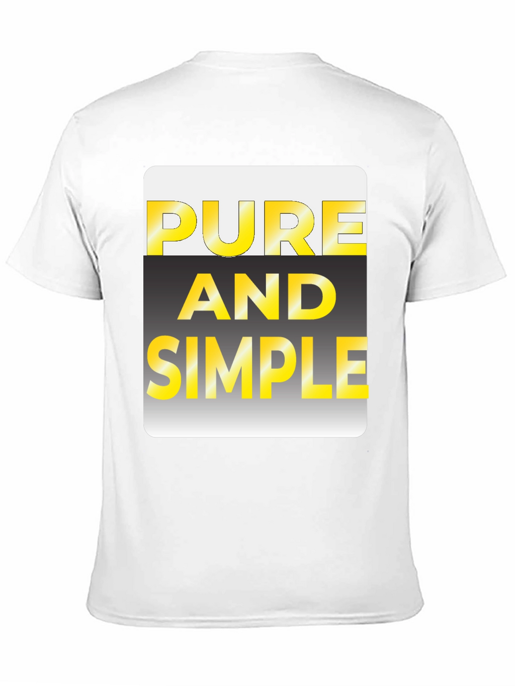 Pure and Simple Graphic Tee