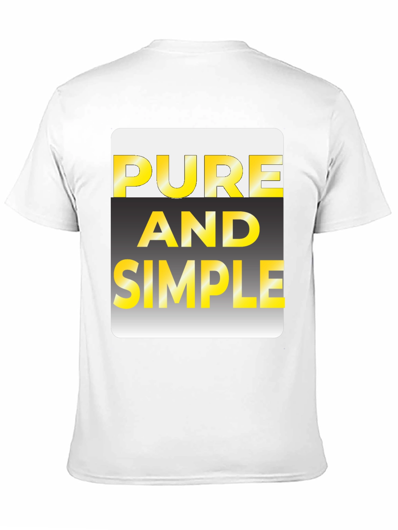 Pure and Simple Graphic Tee