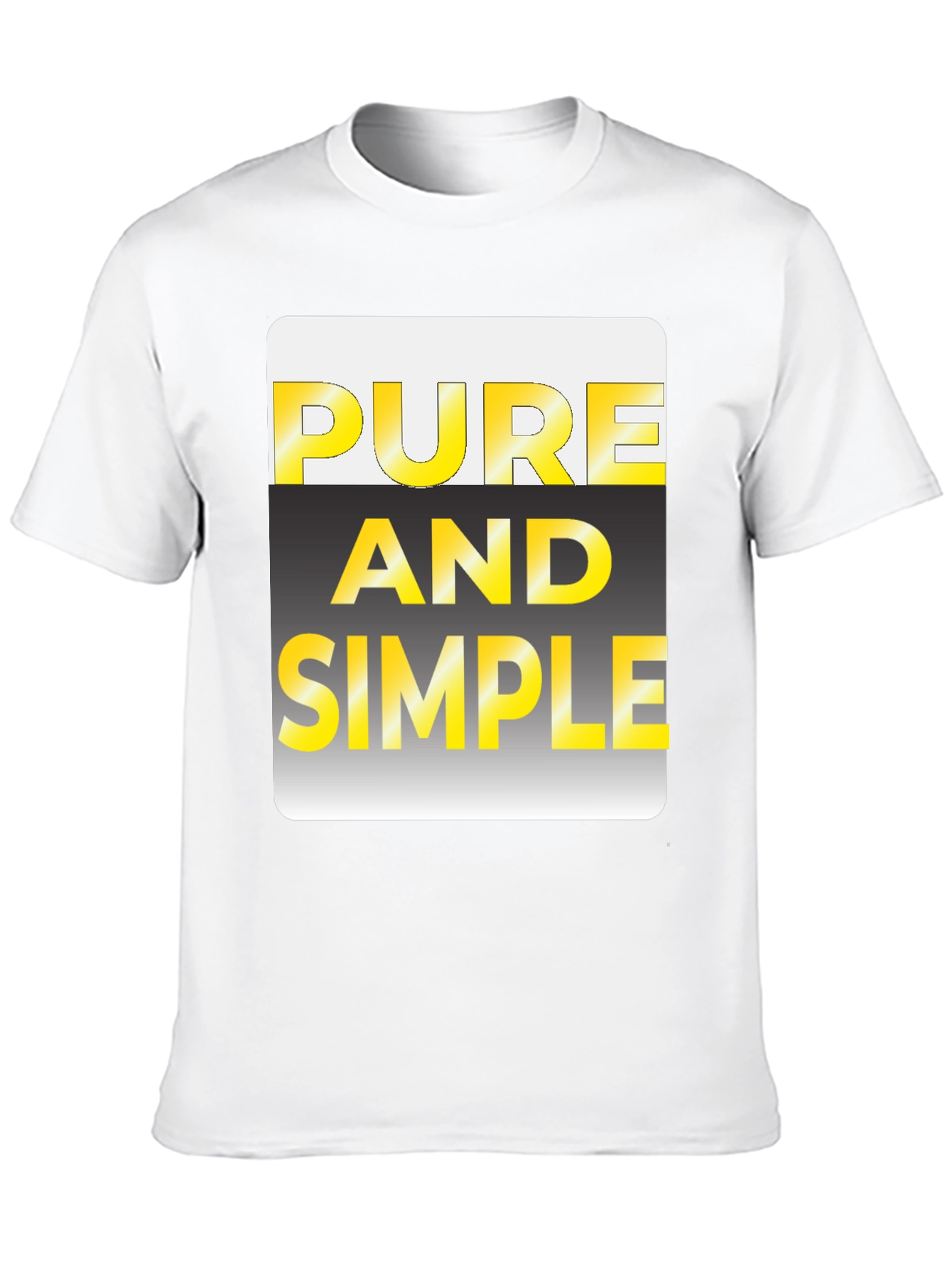 Pure and Simple Graphic Tee